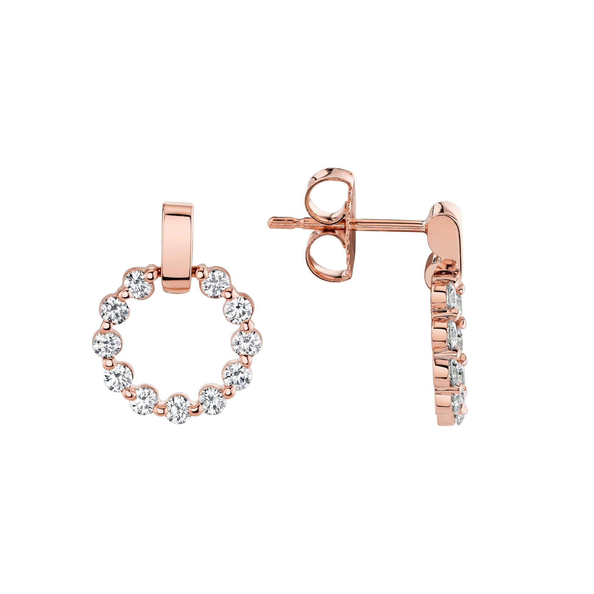 Cloud Single Drop Earrings