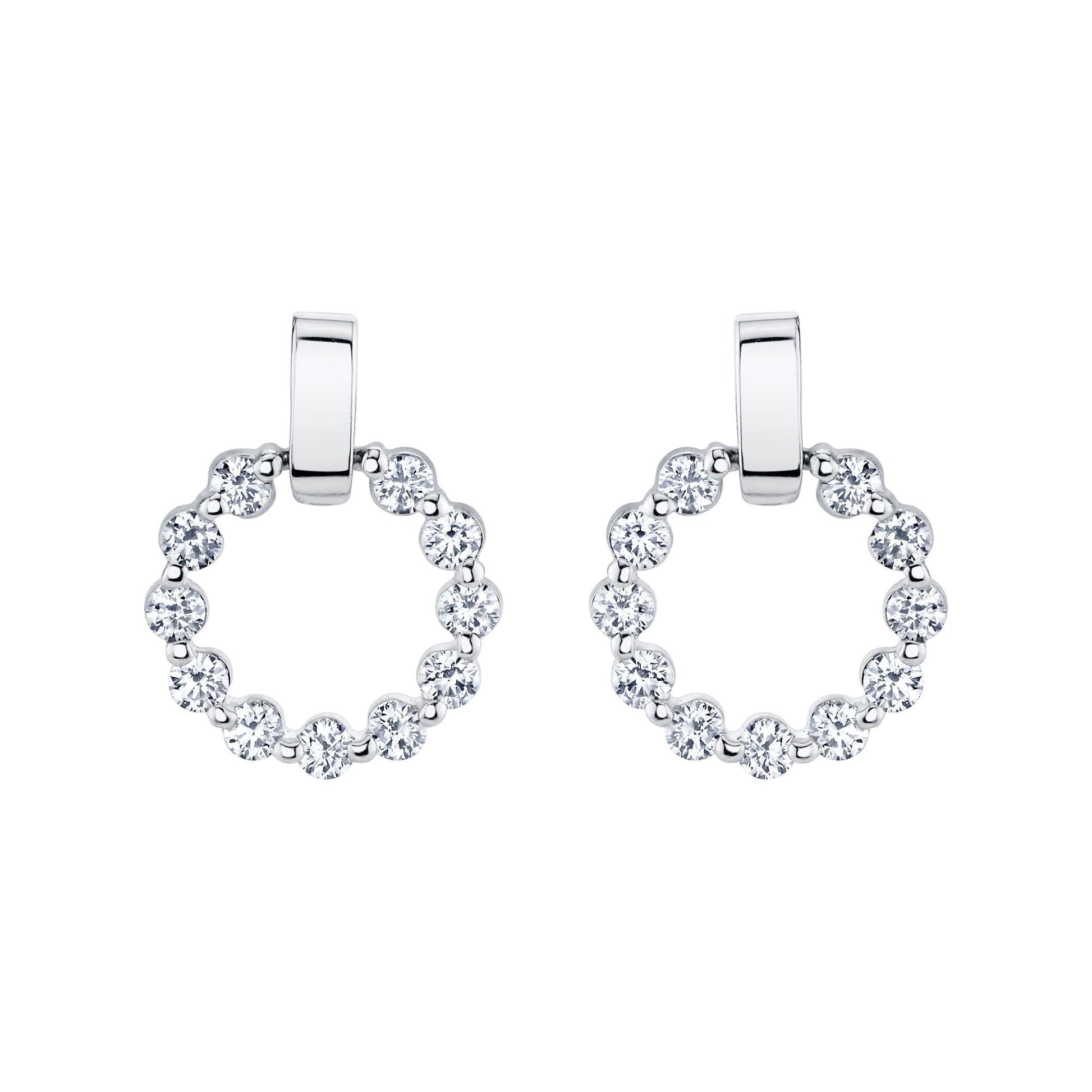Cloud Single Drop Earrings