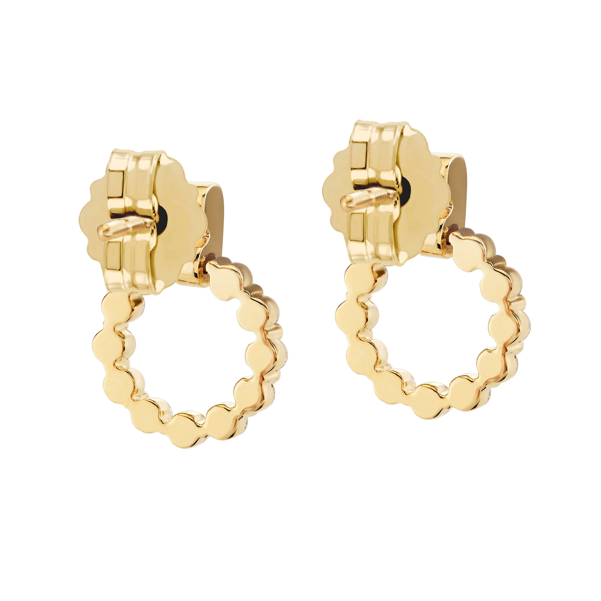 Cloud Single Drop Earrings
