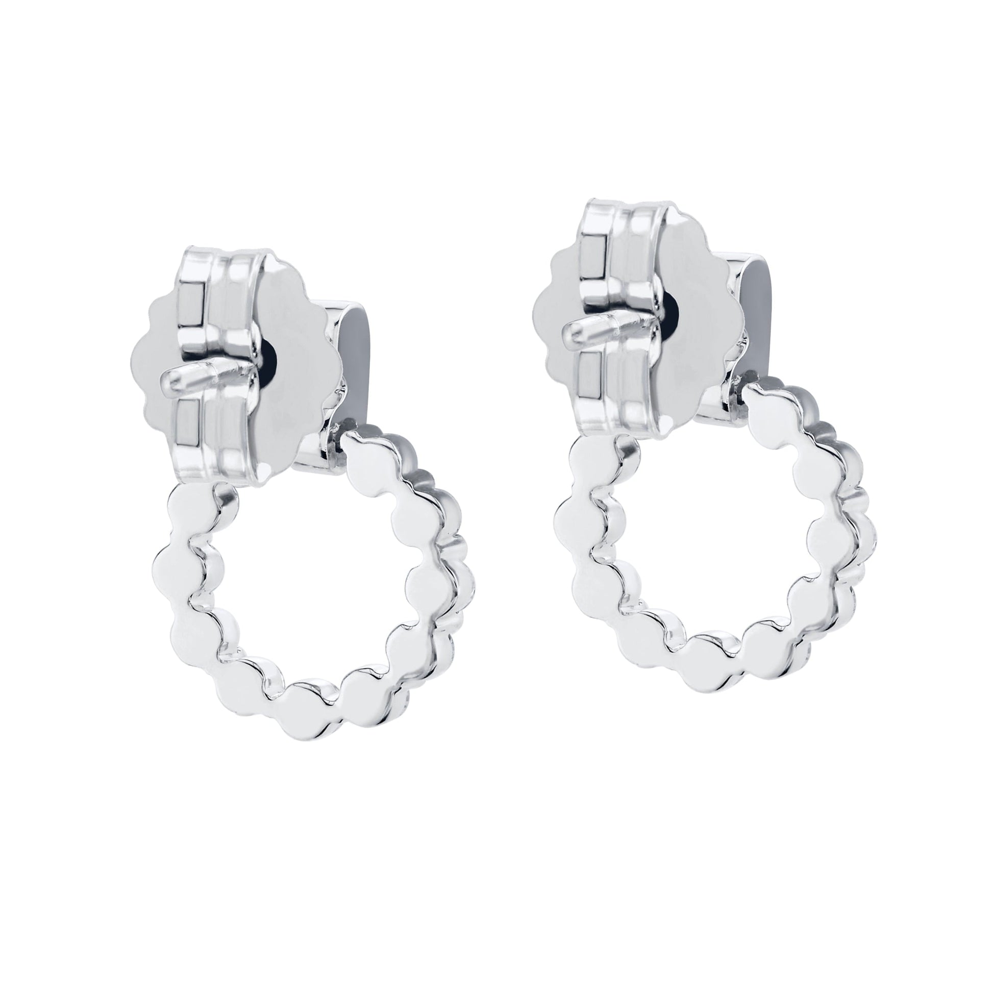 Cloud Single Drop Earrings