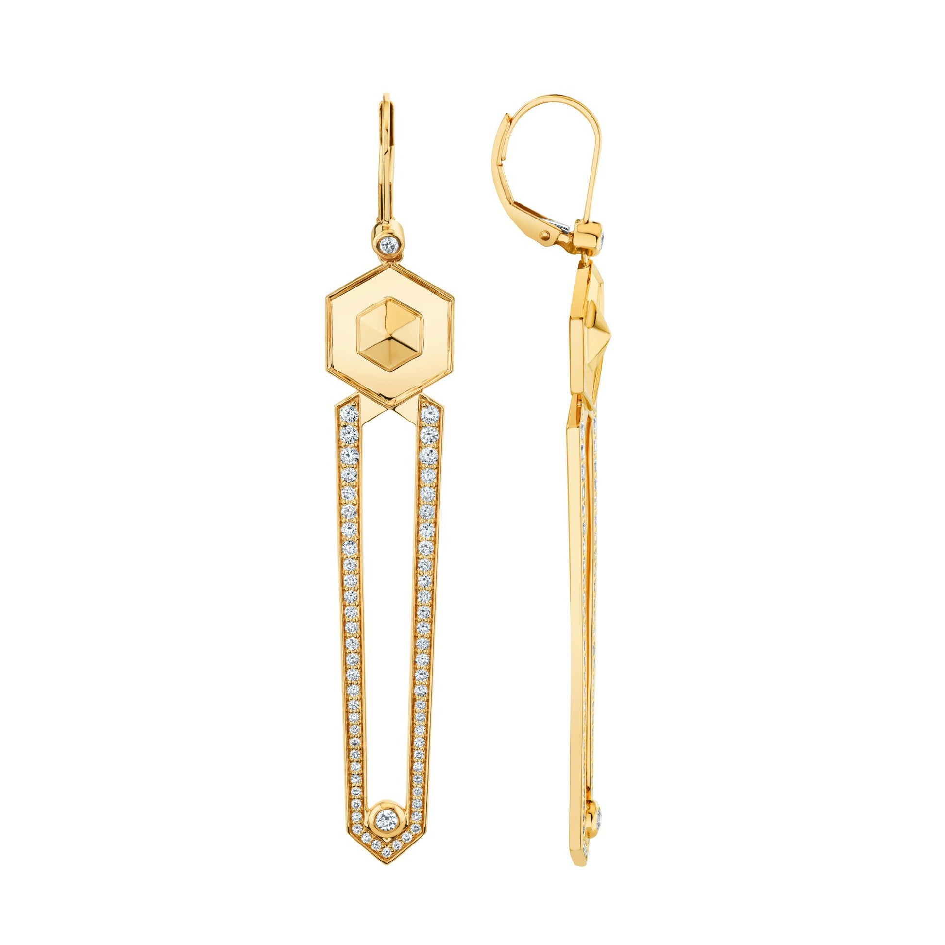 Hex Dagger Earrings