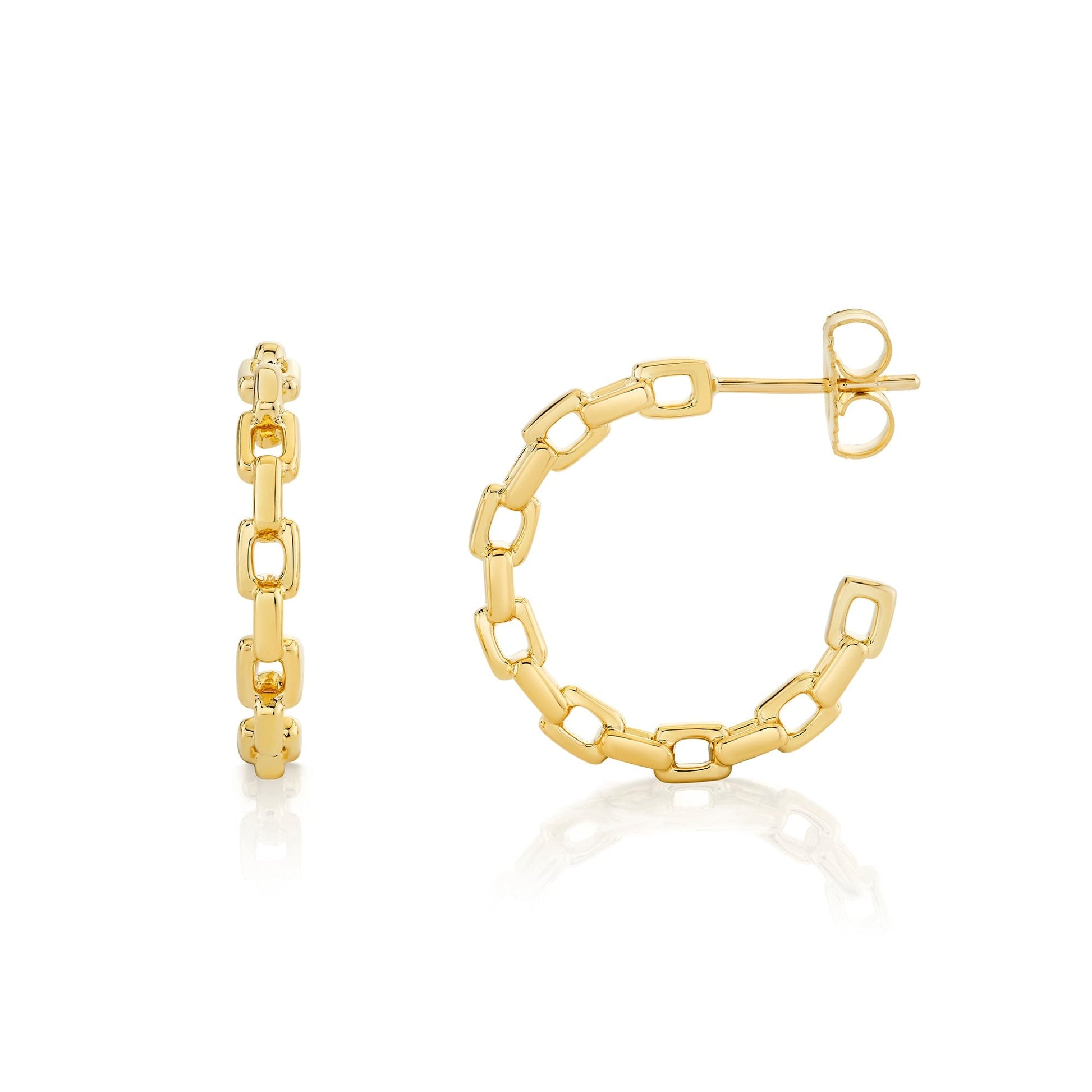 Link Chain Hoops
