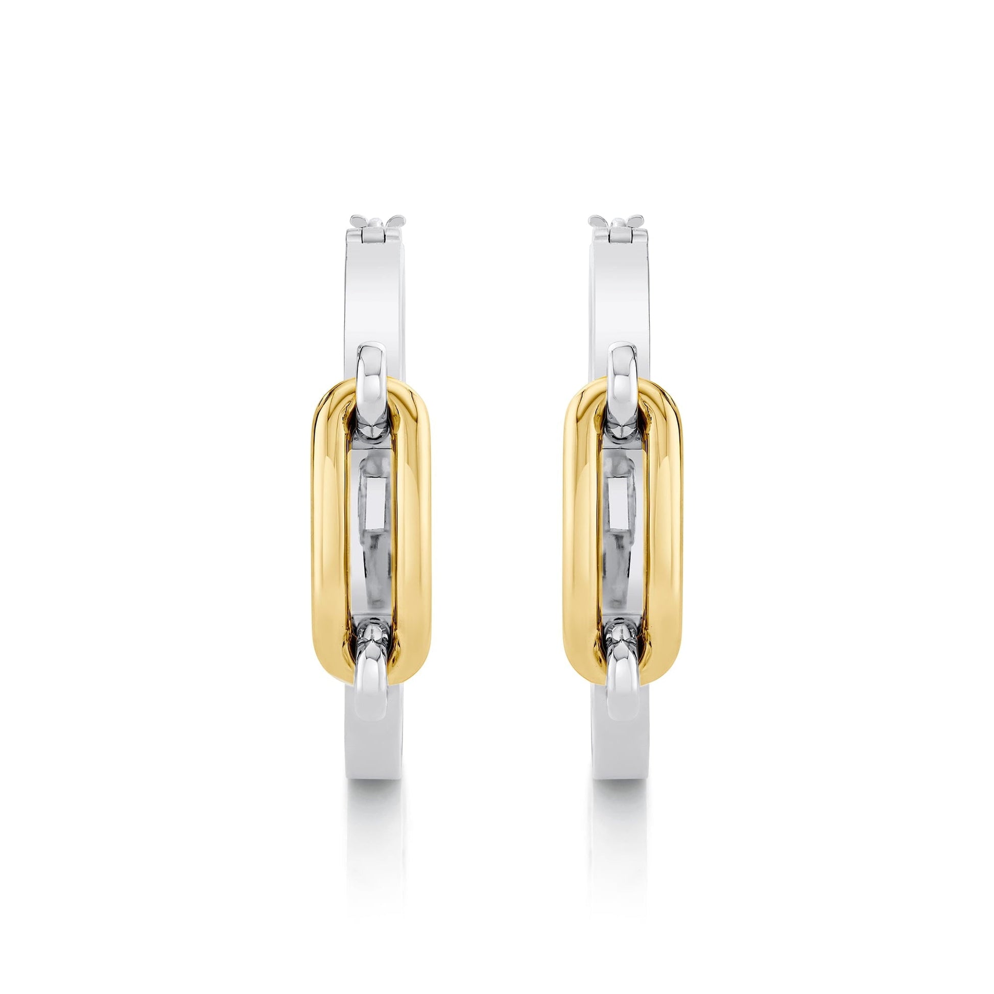 Link Hoop Earrings