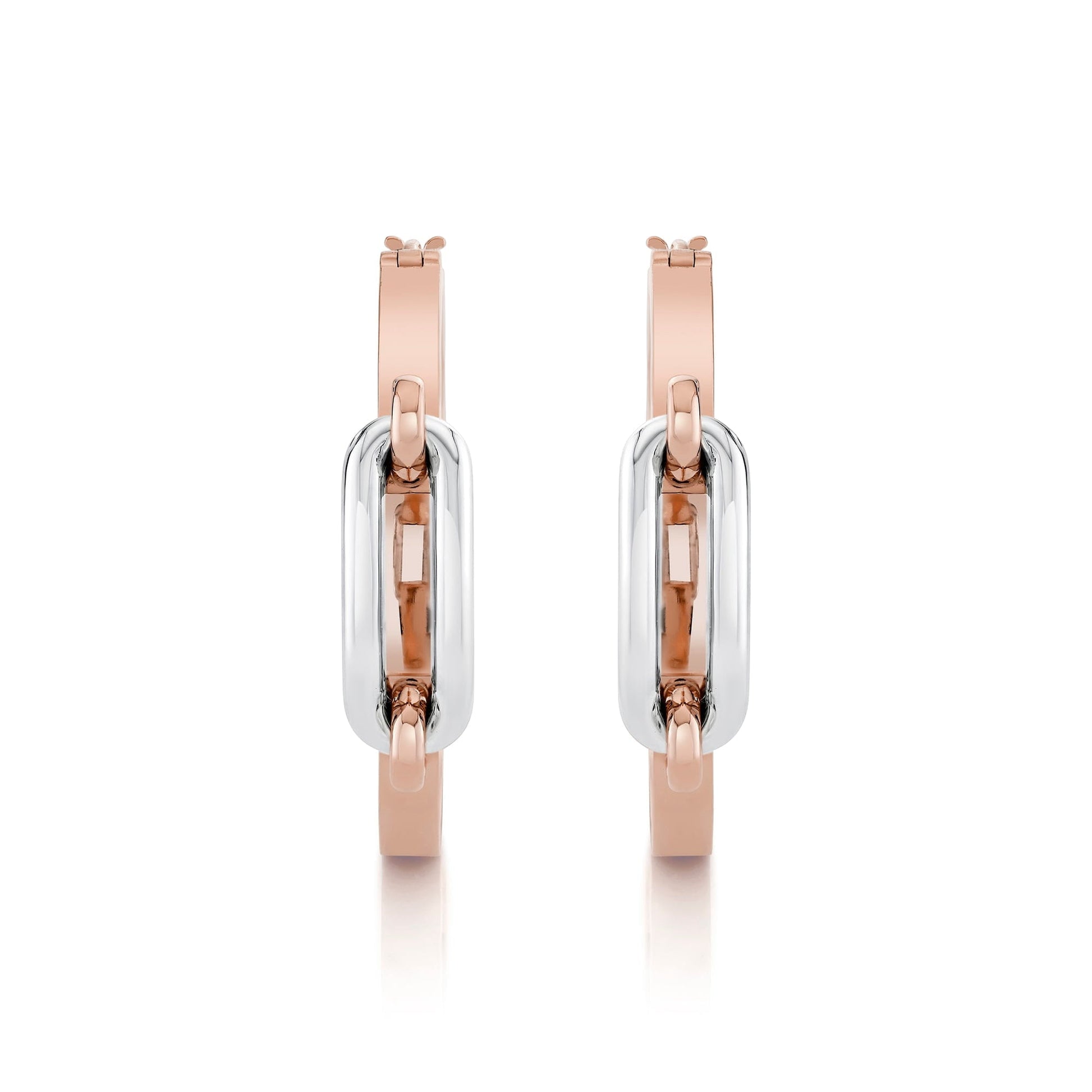 Link Hoop Earrings