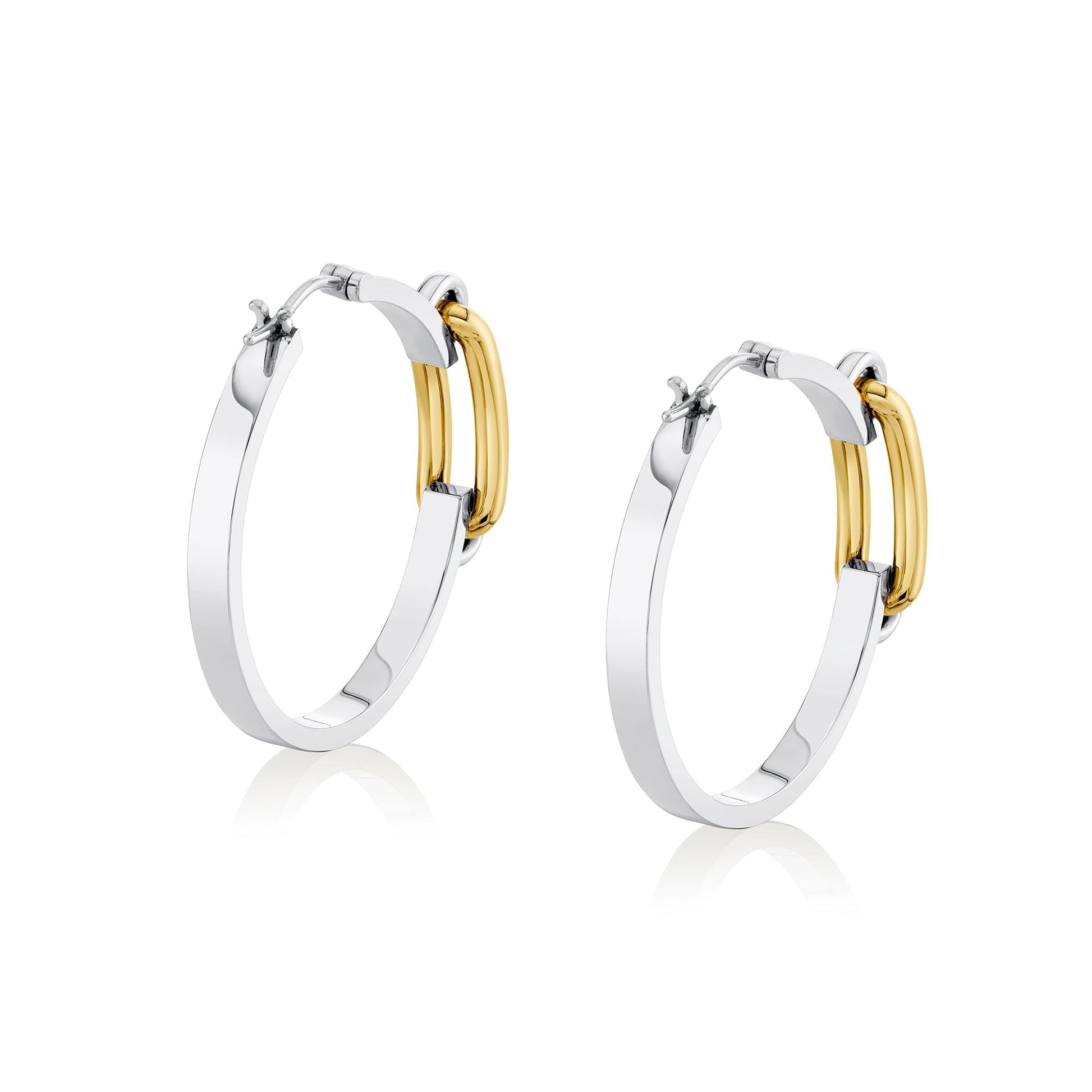 Link Hoop Earrings