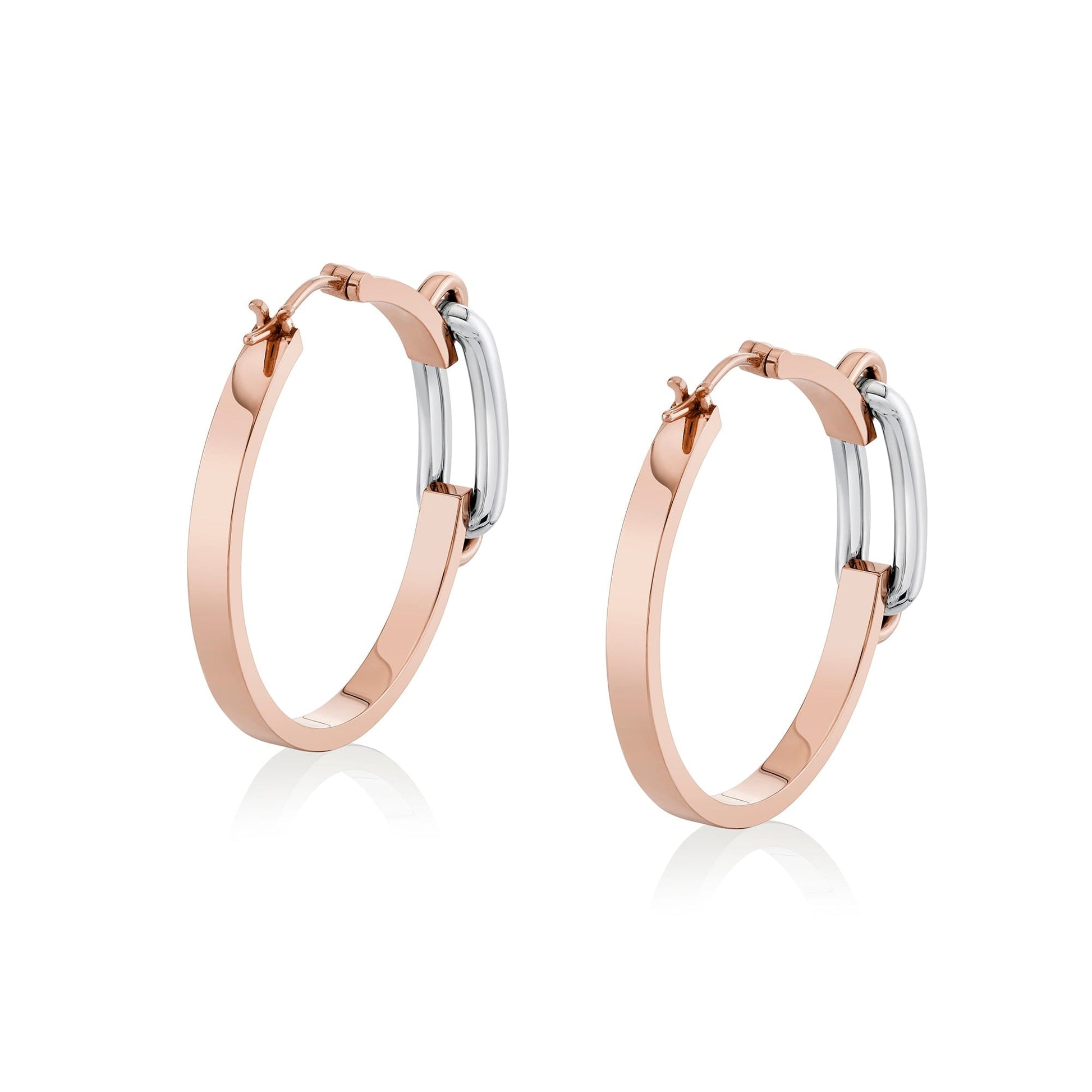 Link Hoop Earrings