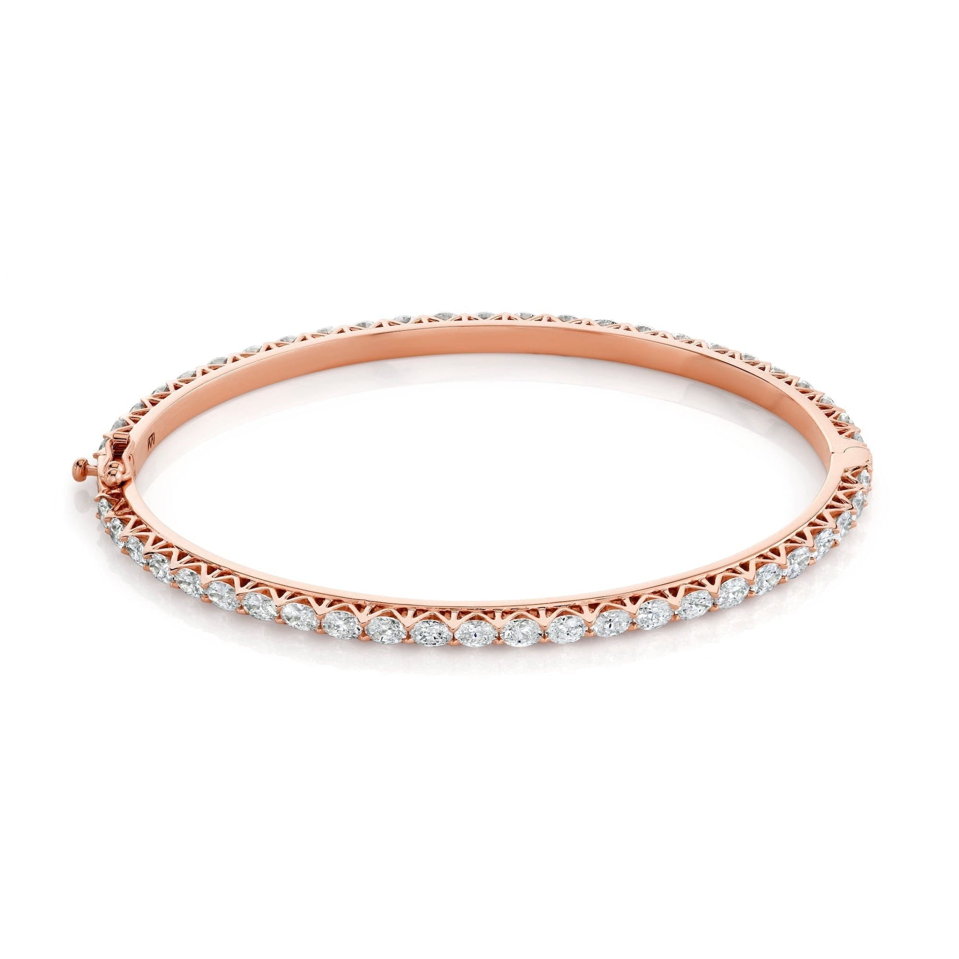 Meksian Oval Eternity Bangle
