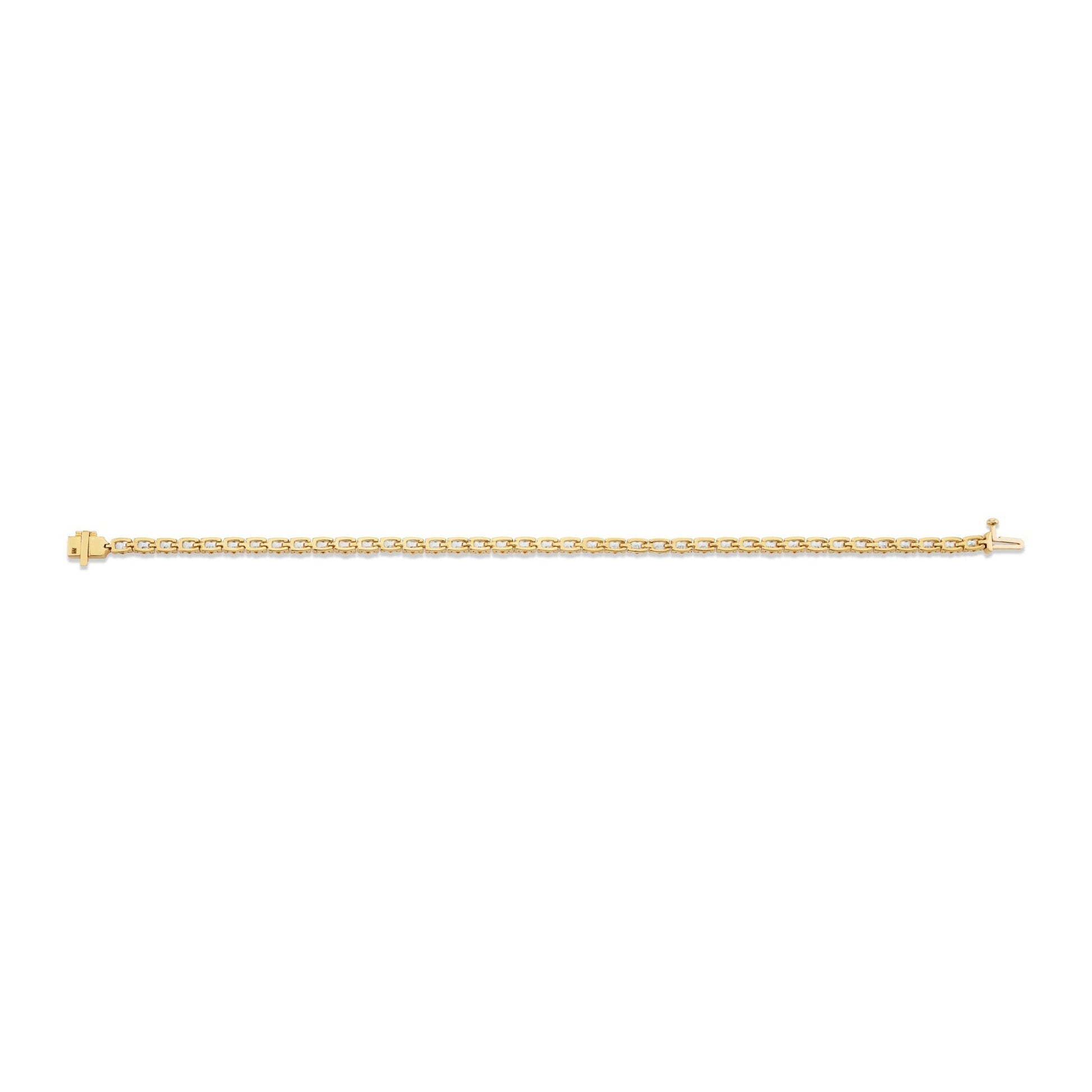 Meksian Oval Tennis Bracelet
