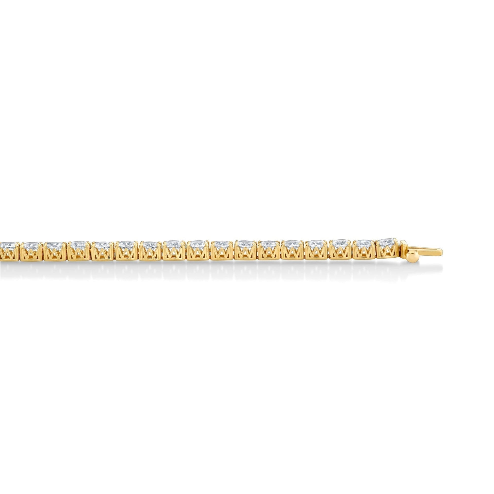 Meksian Oval Tennis Bracelet