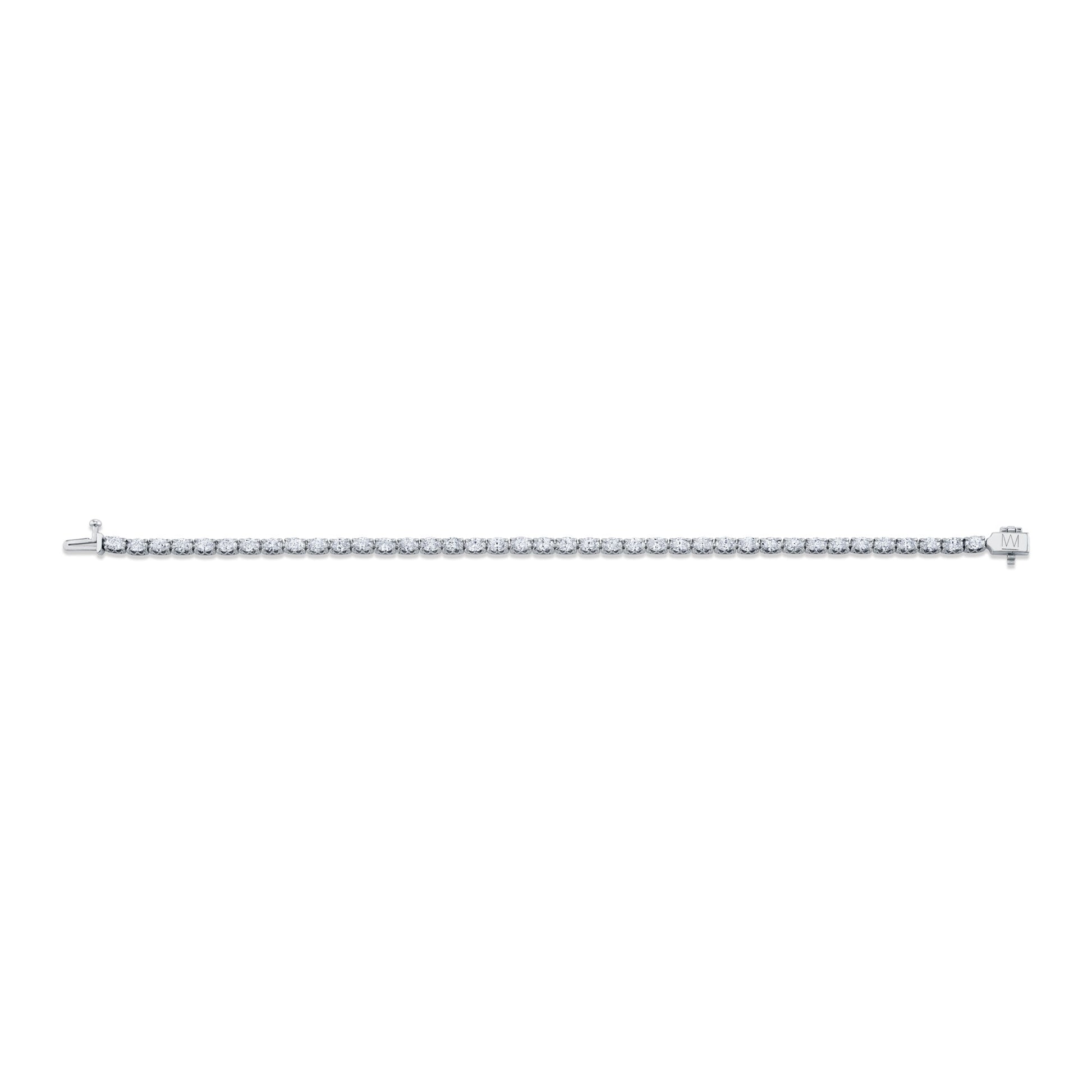 Meksian Oval Tennis Bracelet