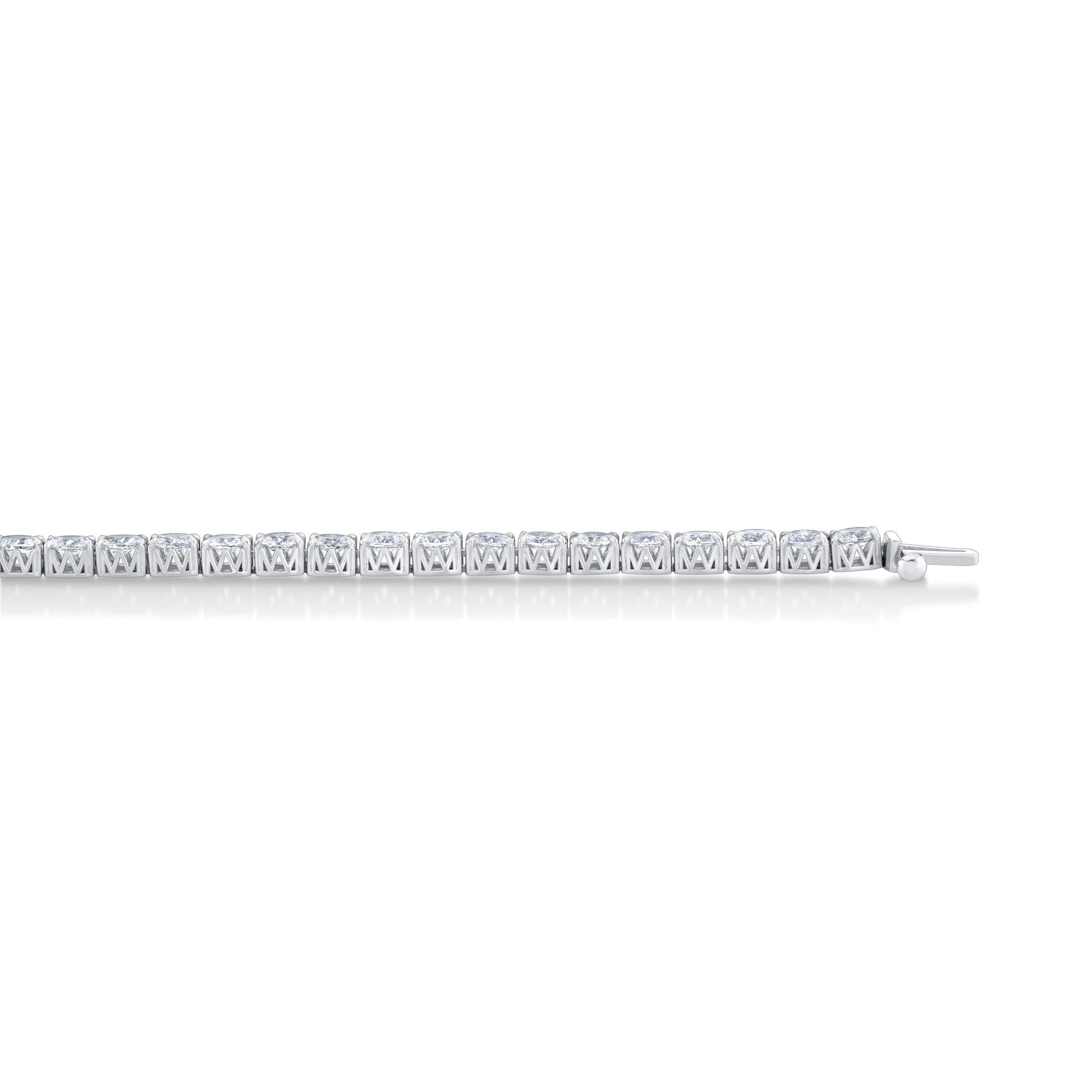 Meksian Oval Tennis Bracelet