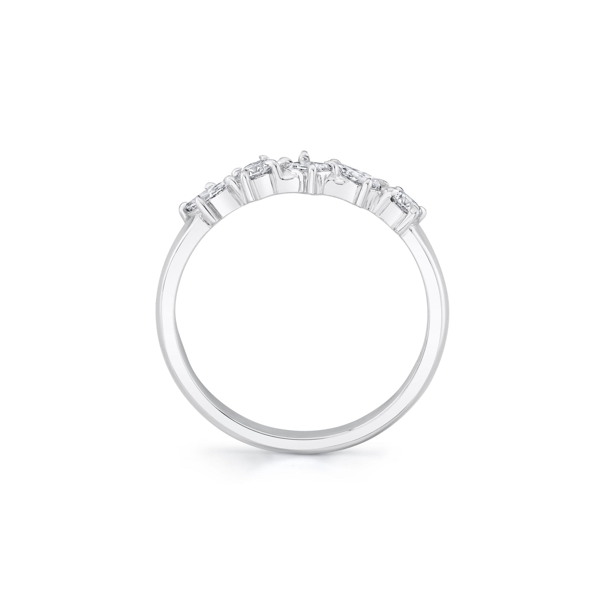 Mini Montage Mixed-Cut Diamond Ring