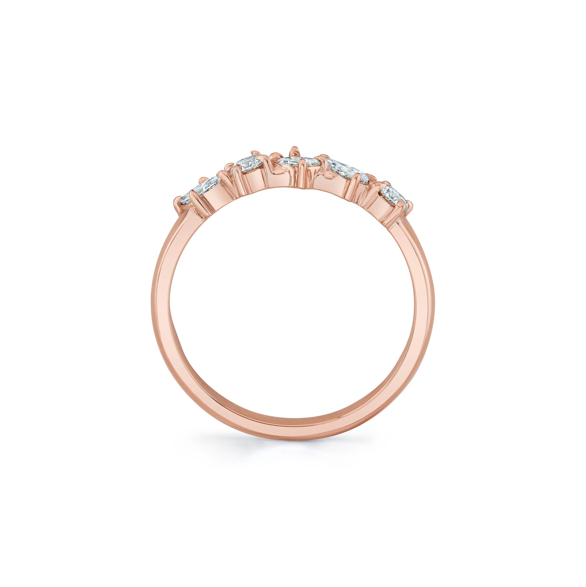 Mini Montage Mixed-Cut Diamond Ring