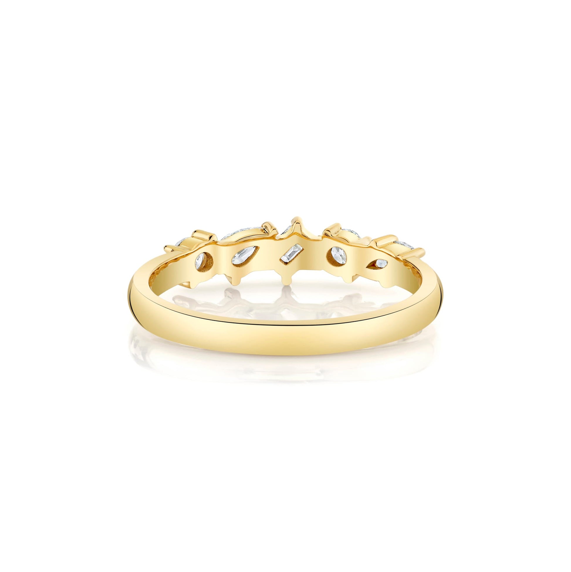 Mini Montage Mixed-Cut Diamond Ring