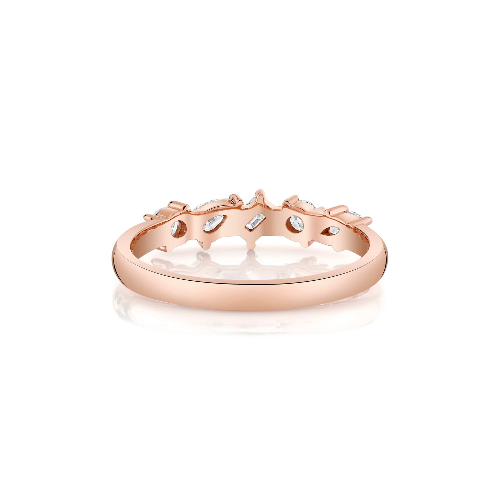 Mini Montage Mixed-Cut Diamond Ring