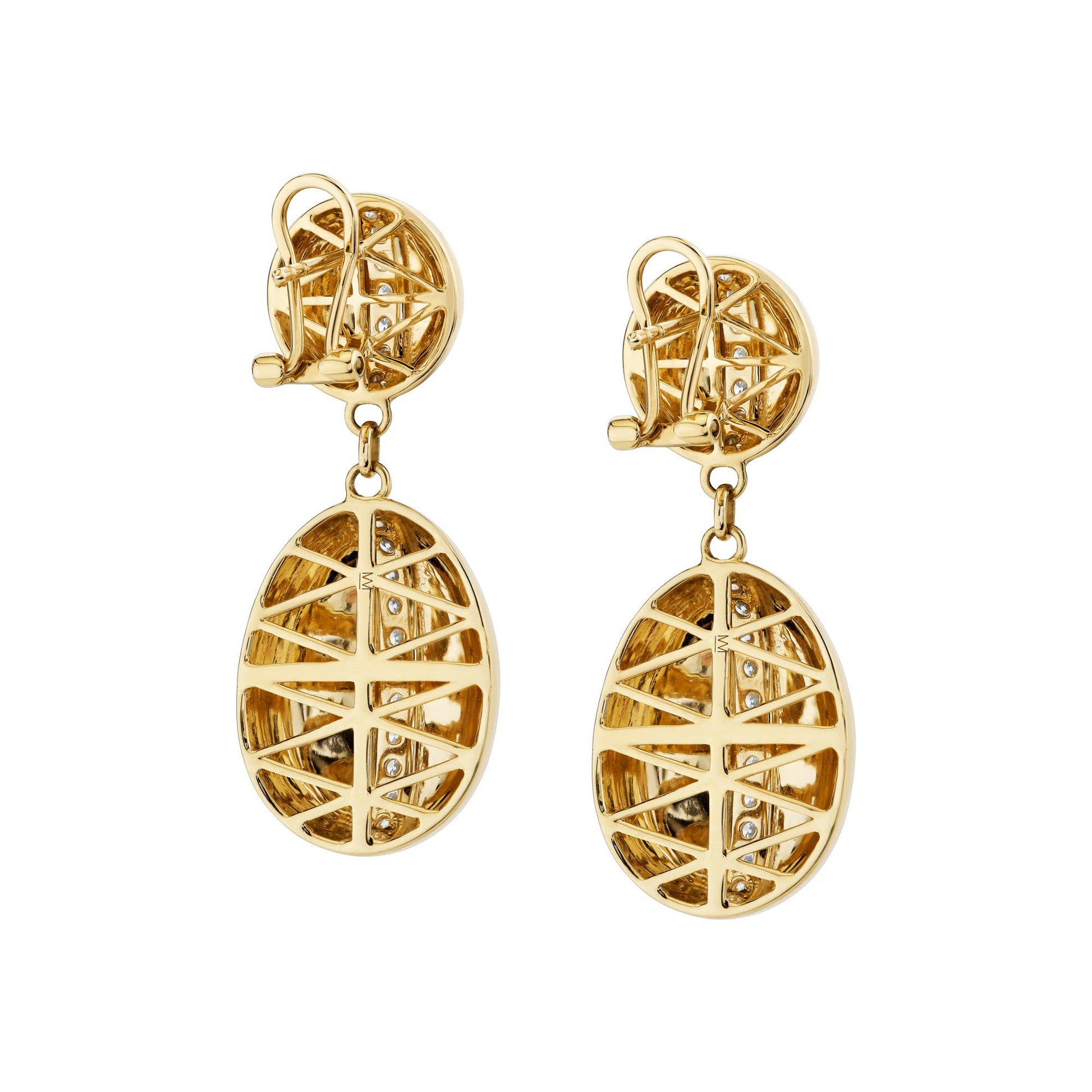 Orb Double Drop Earrings