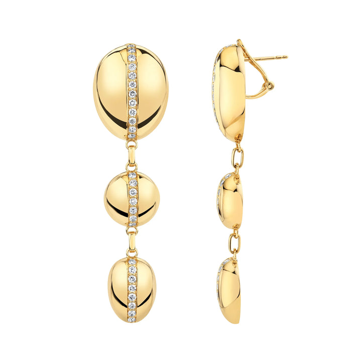 MICHAEL M Orb Split Drop Earrings ER526