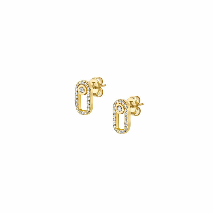 MICHAEL M Pave Singleton Studs ER354PV