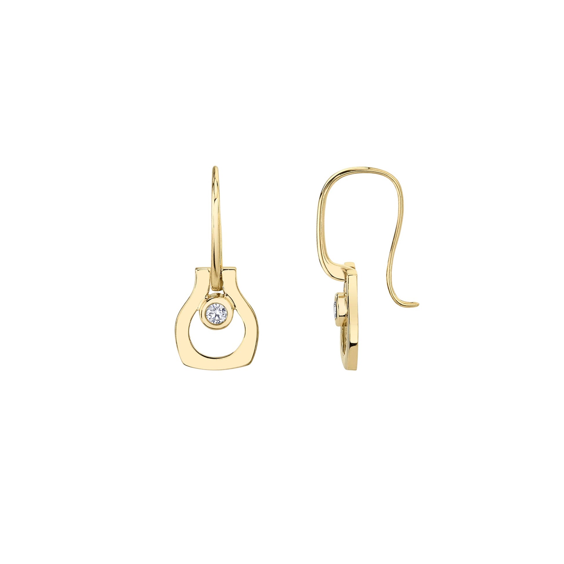 Signature Swinging Hook Earrings
