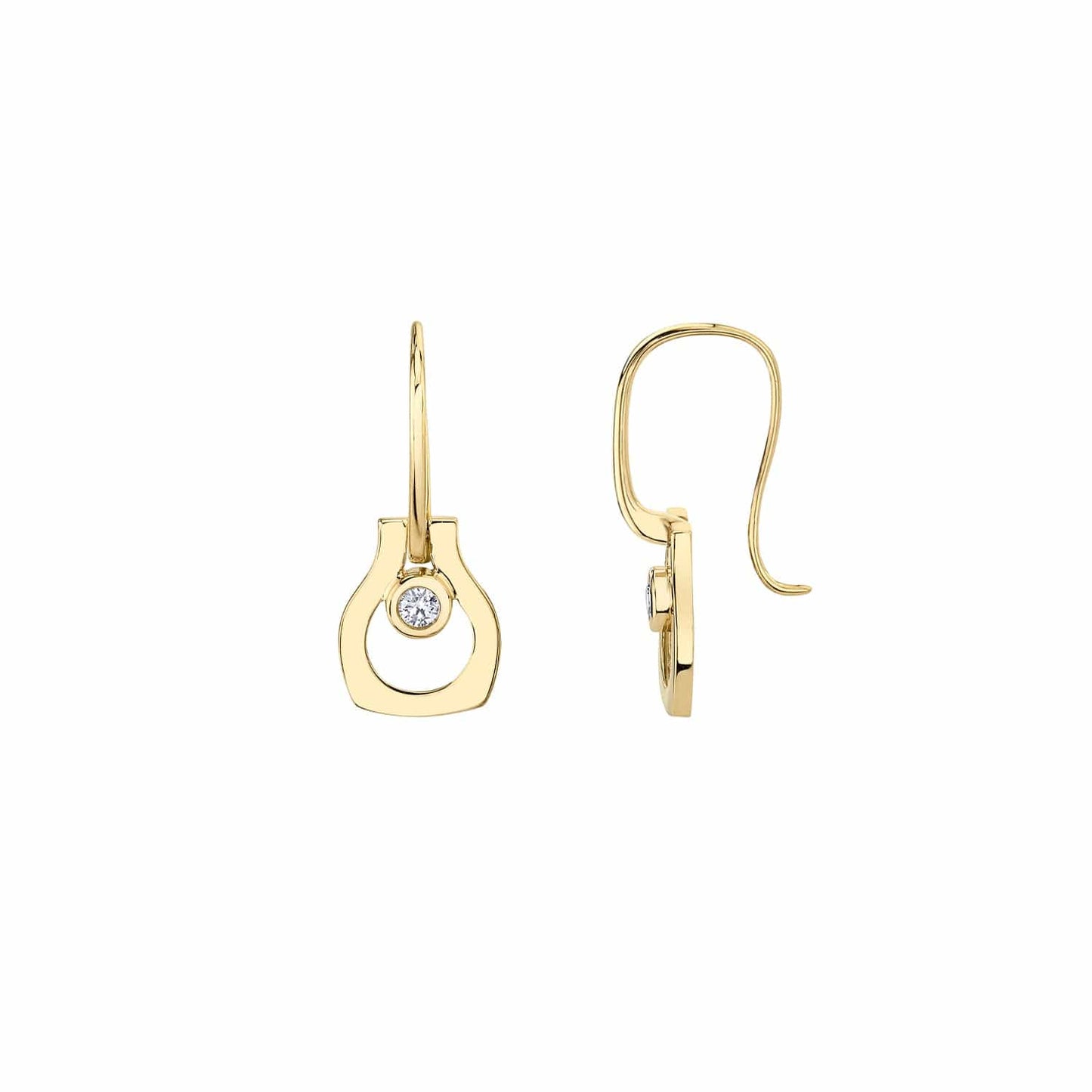 MICHAEL M Signature Swinging Hook Earrings ER432