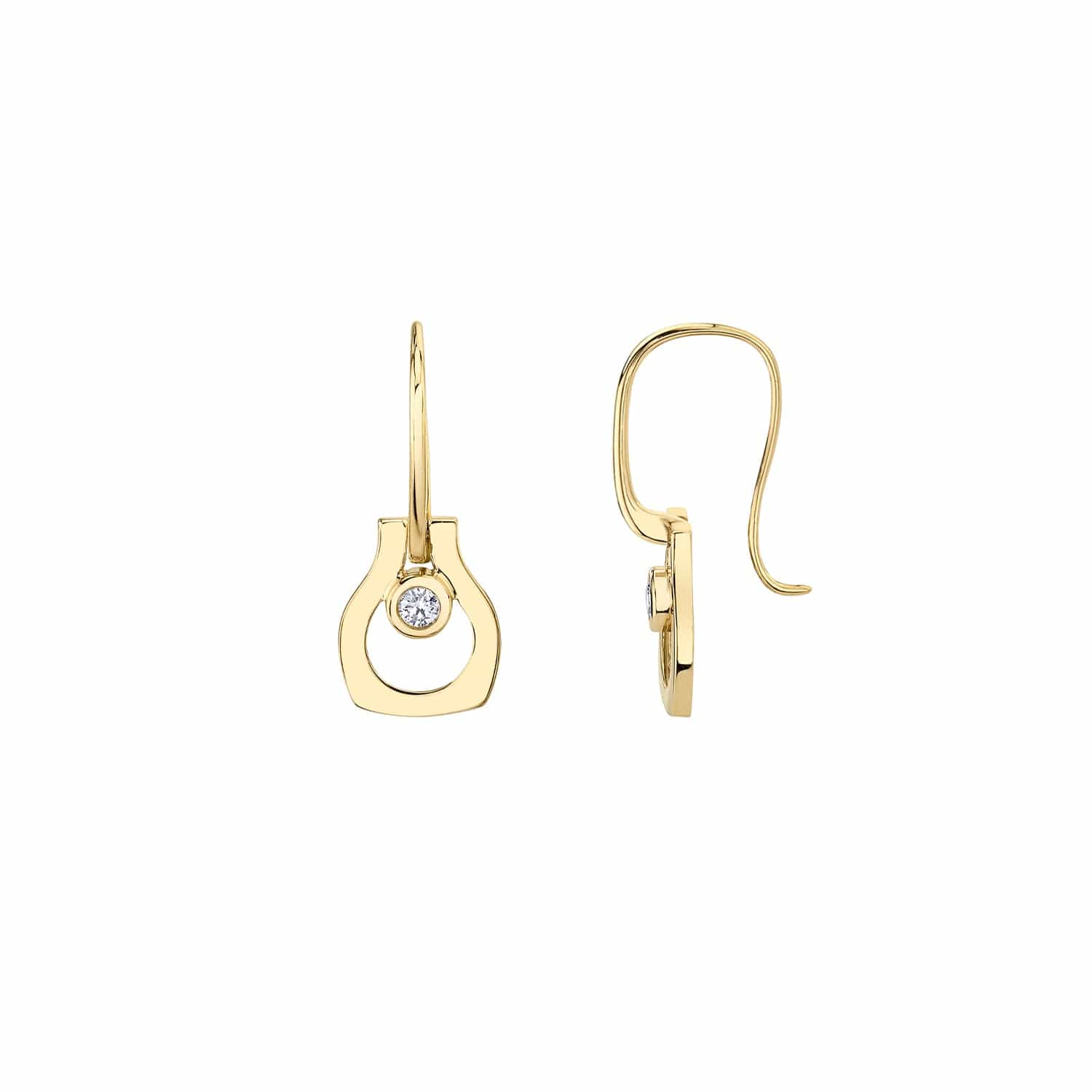 MICHAEL M Signature Swinging Hook Earrings ER432