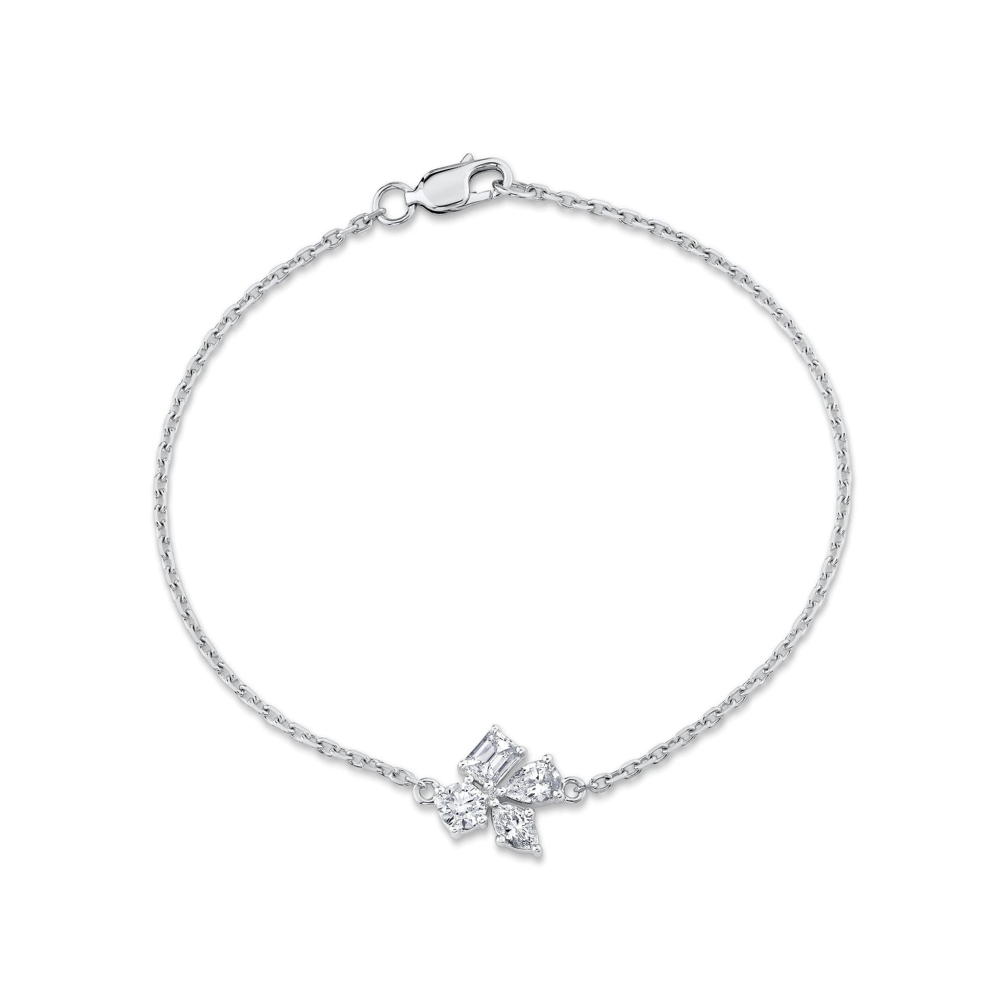 Montage Single Cluster Chain Bracelet