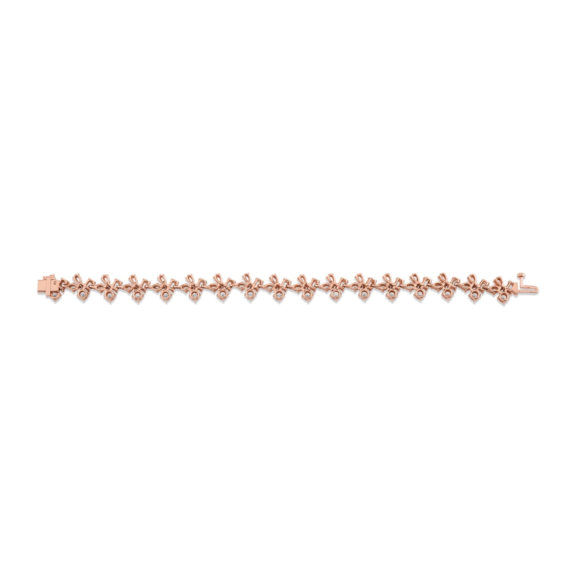 Montage Cluster Tennis Bracelet