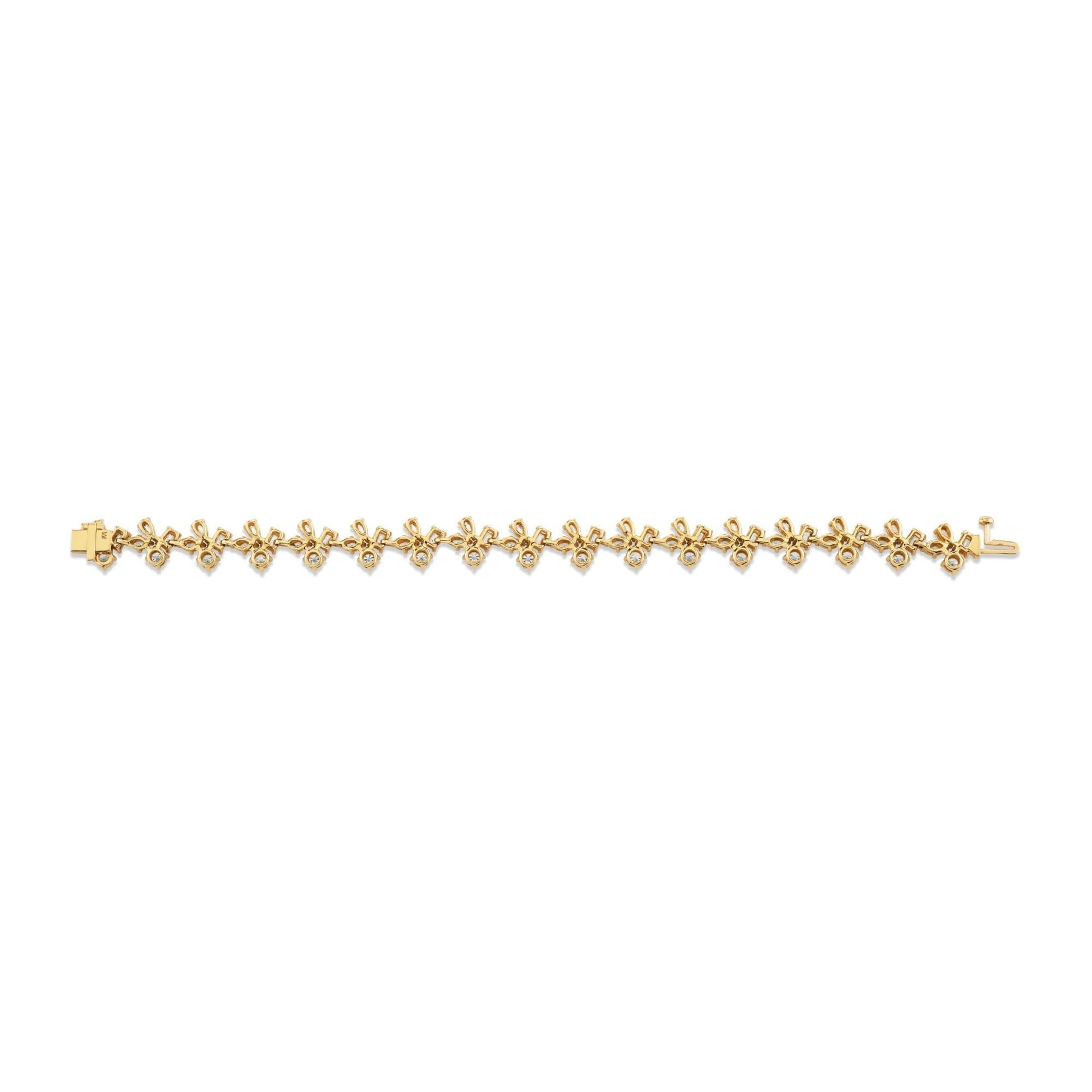 Montage Cluster Tennis Bracelet