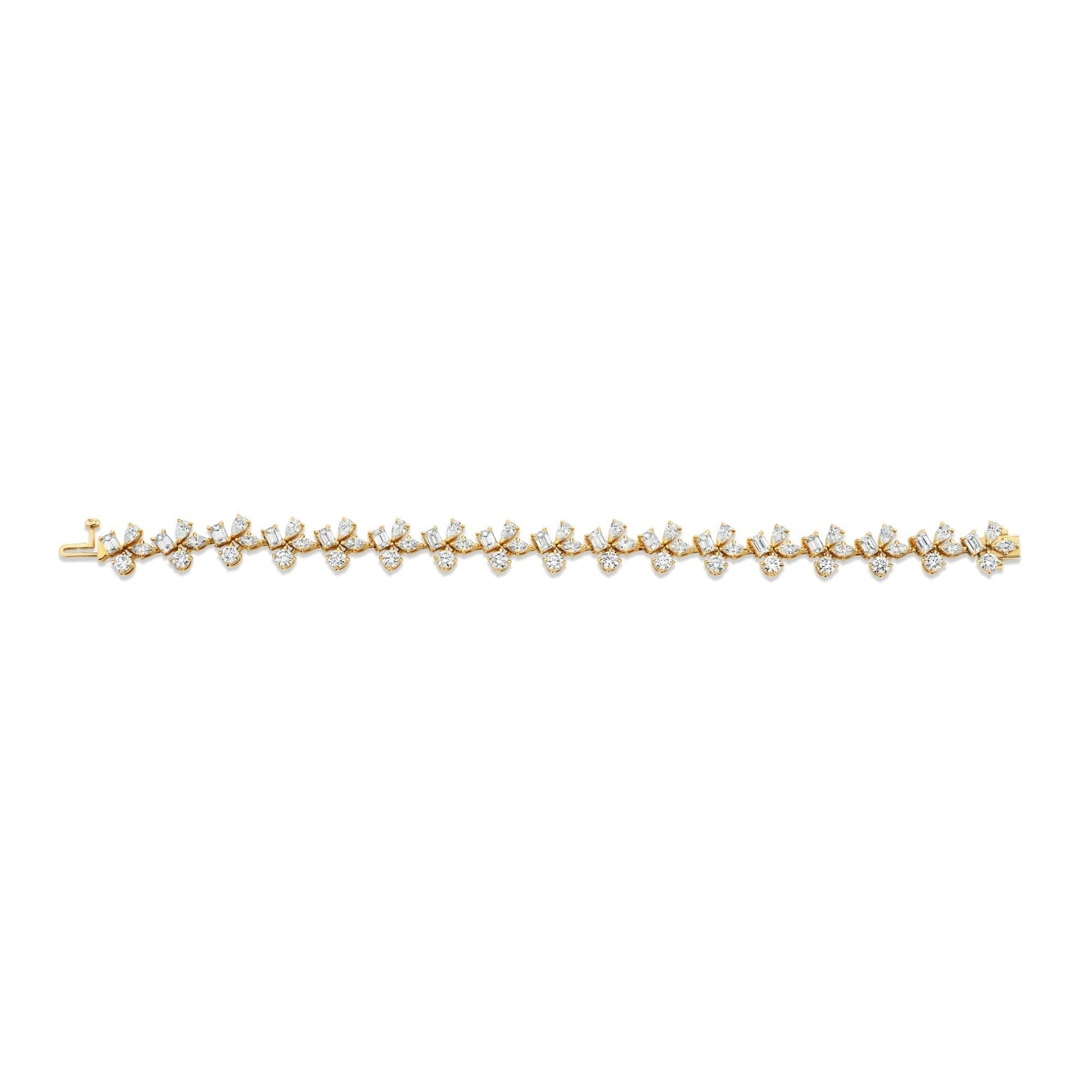 Montage Cluster Tennis Bracelet