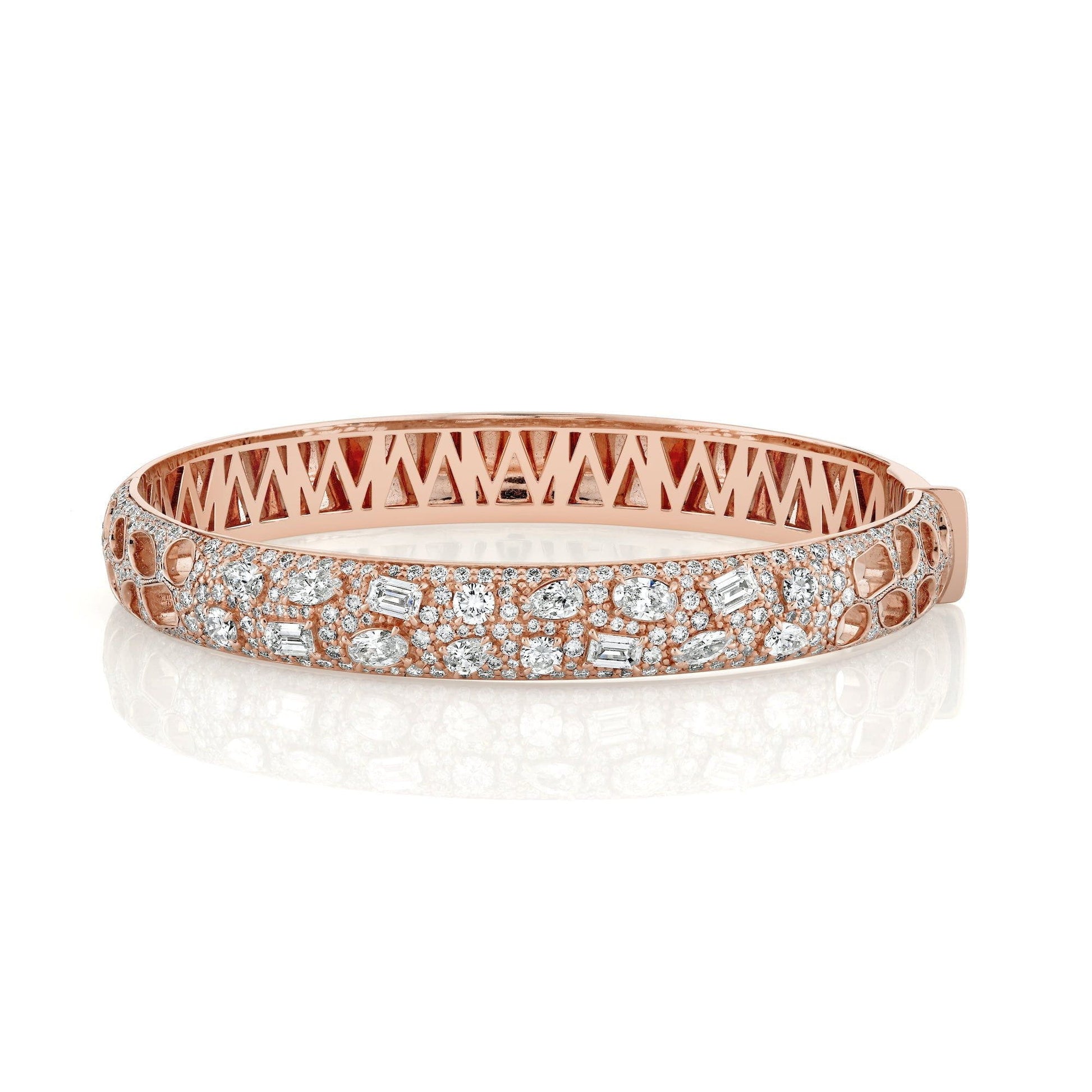 Montage Luxe Pavé Bangle Bracelet