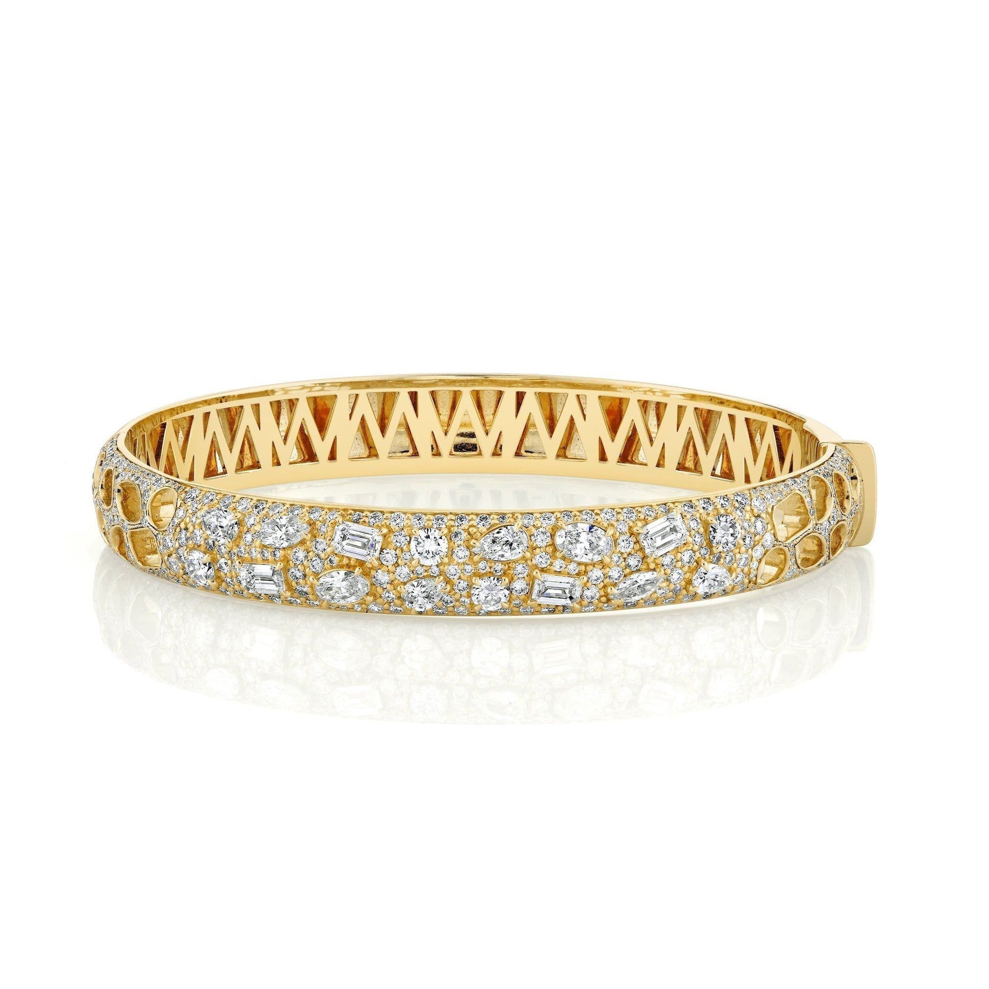 Montage Luxe Pavé Bangle Bracelet