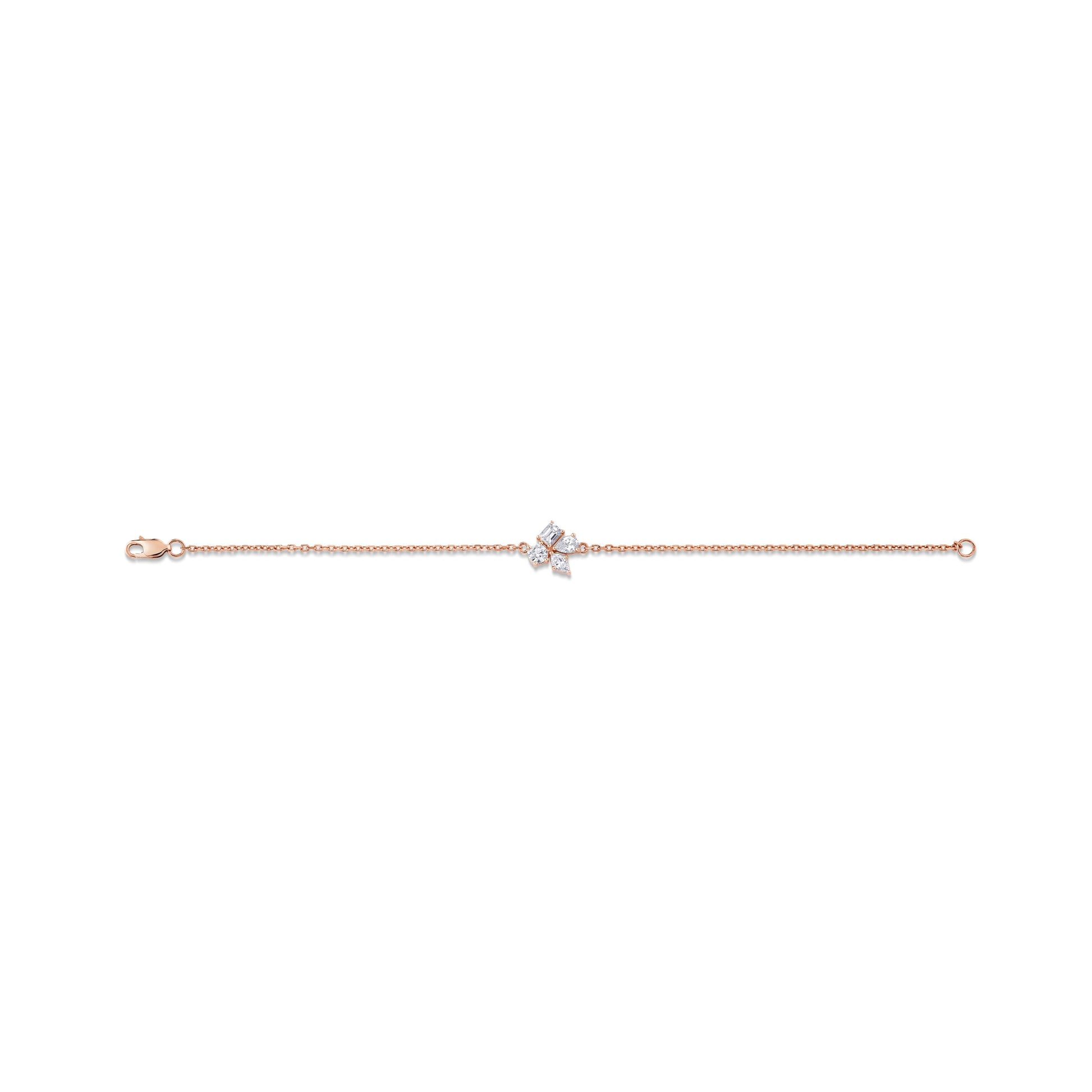 Montage Single Cluster Chain Bracelet
