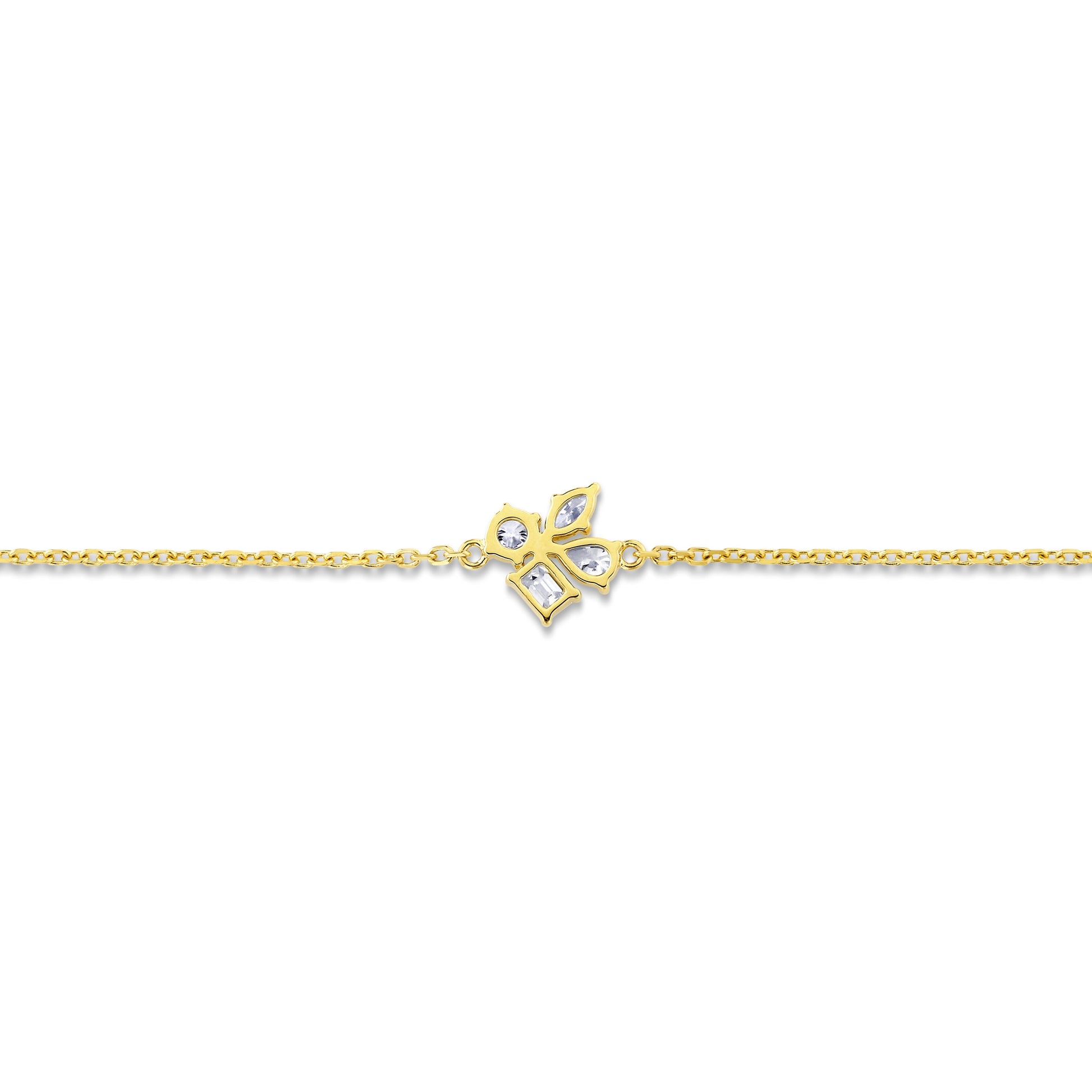 Montage Single Cluster Chain Bracelet