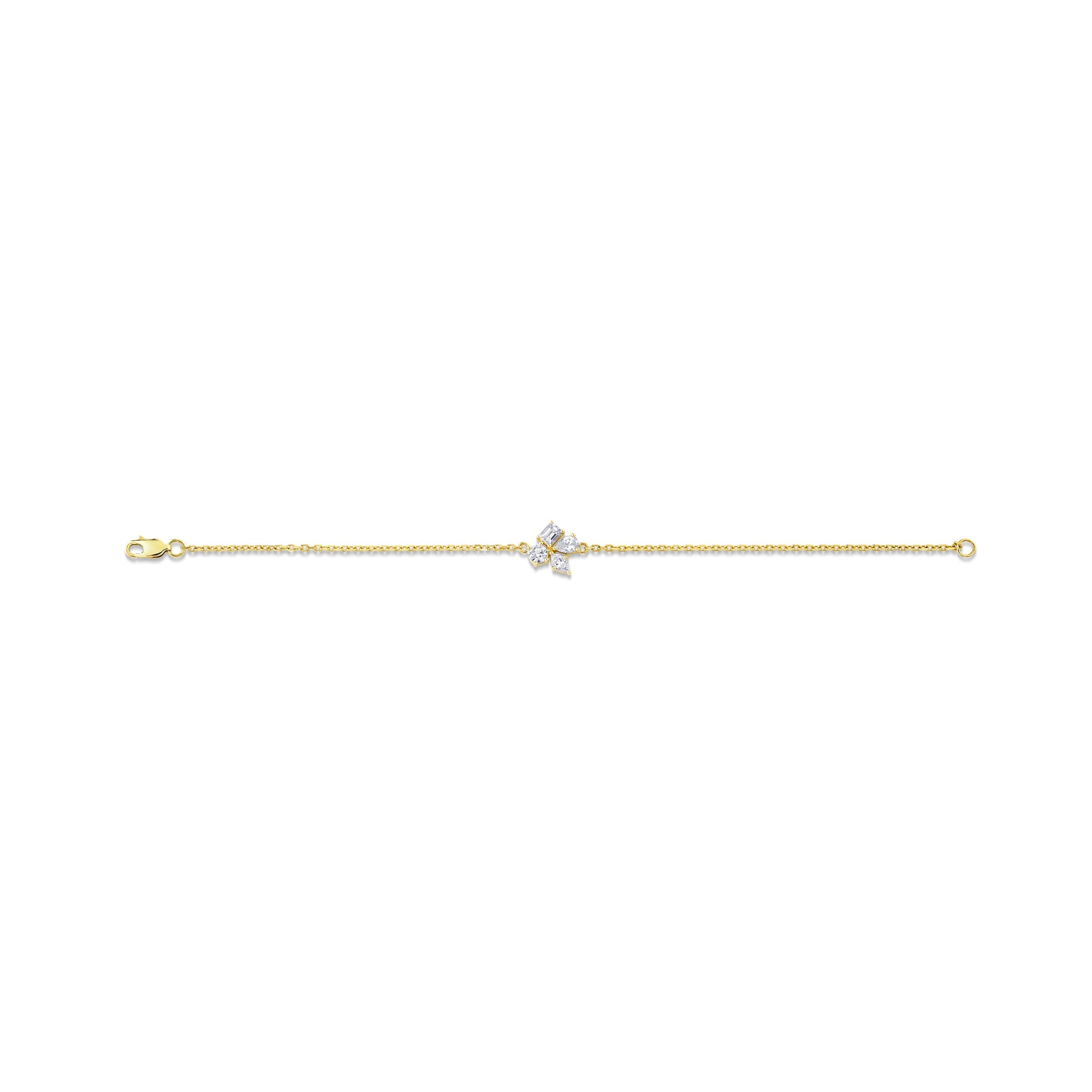 Montage Single Cluster Chain Bracelet