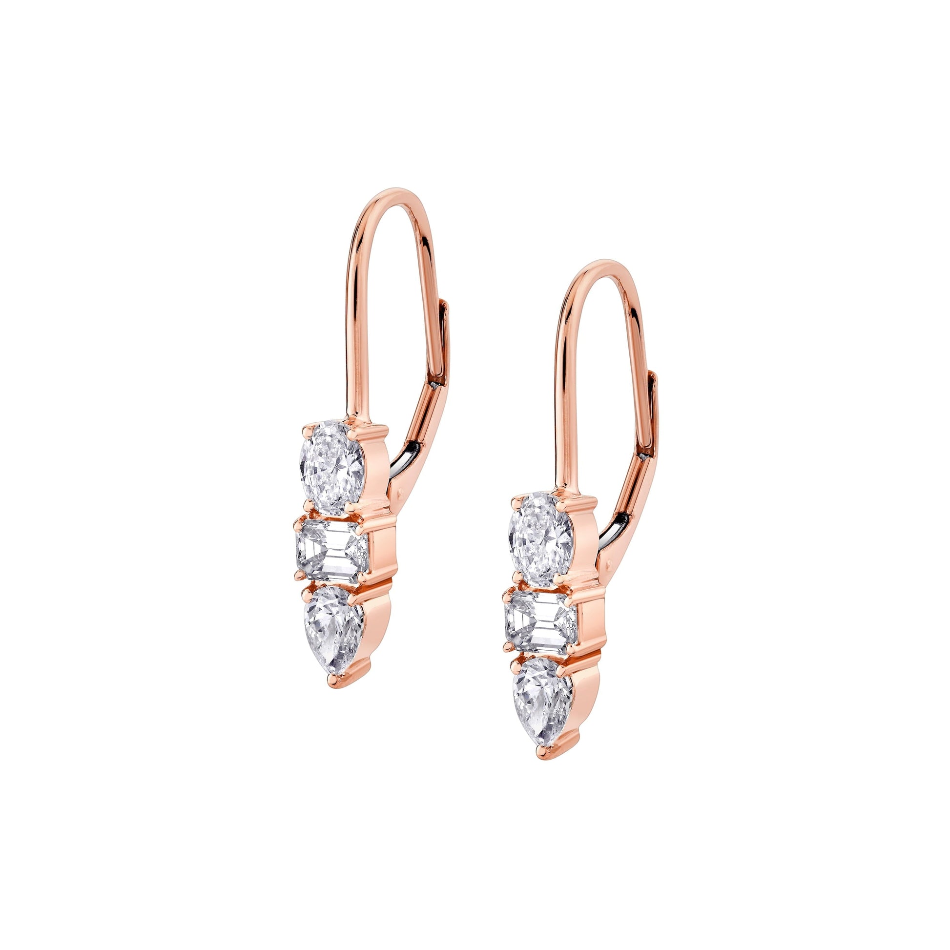 Montage 3 Drop Earrings