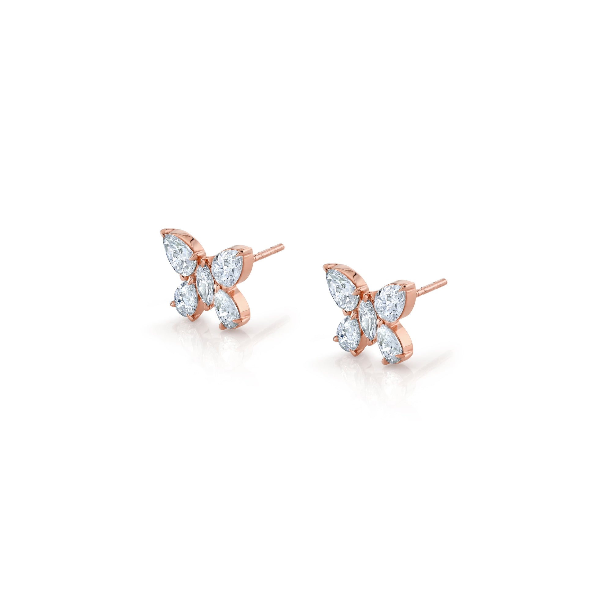 Montage Butterfly Stud Earrings
