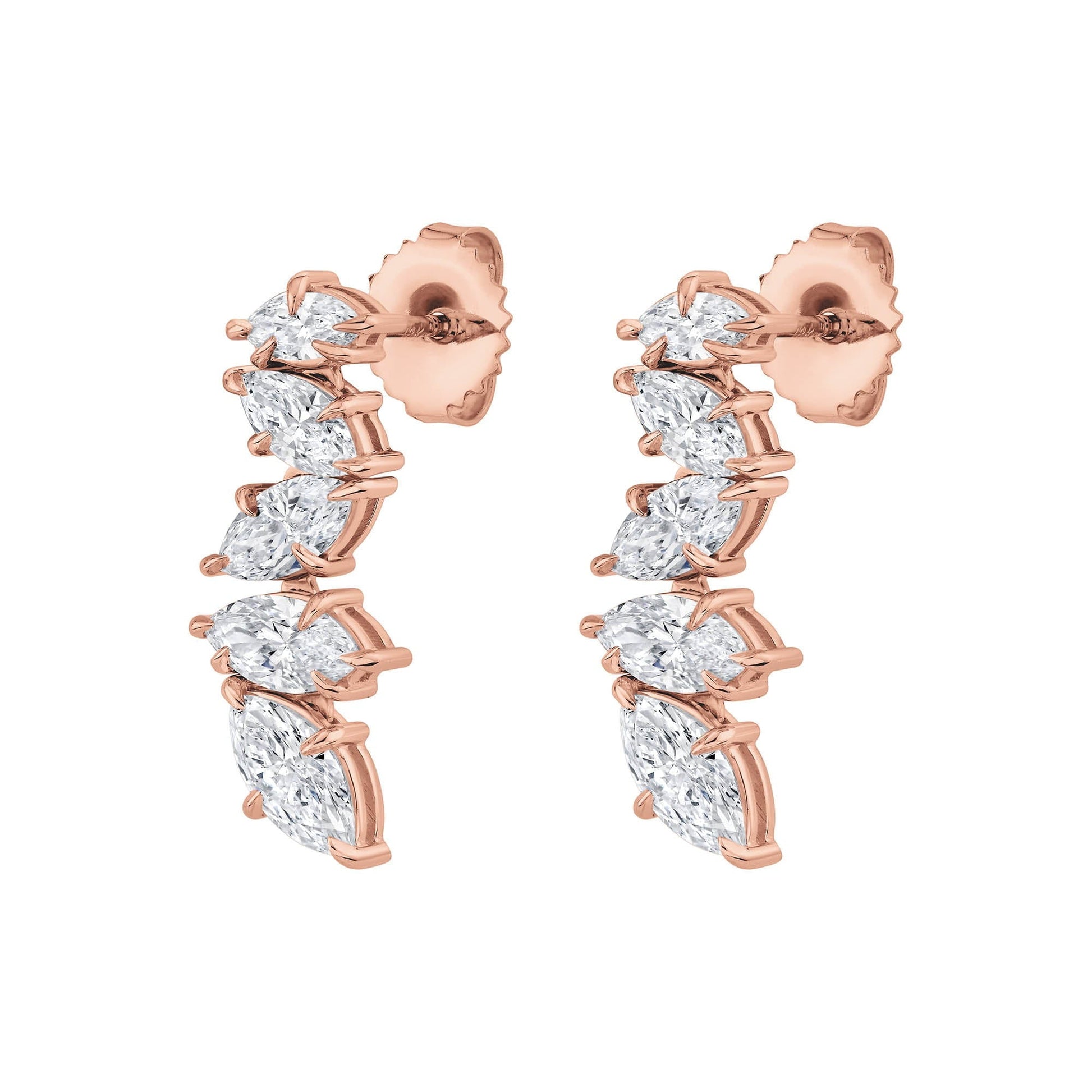 Montage Marquise Drop Earrings