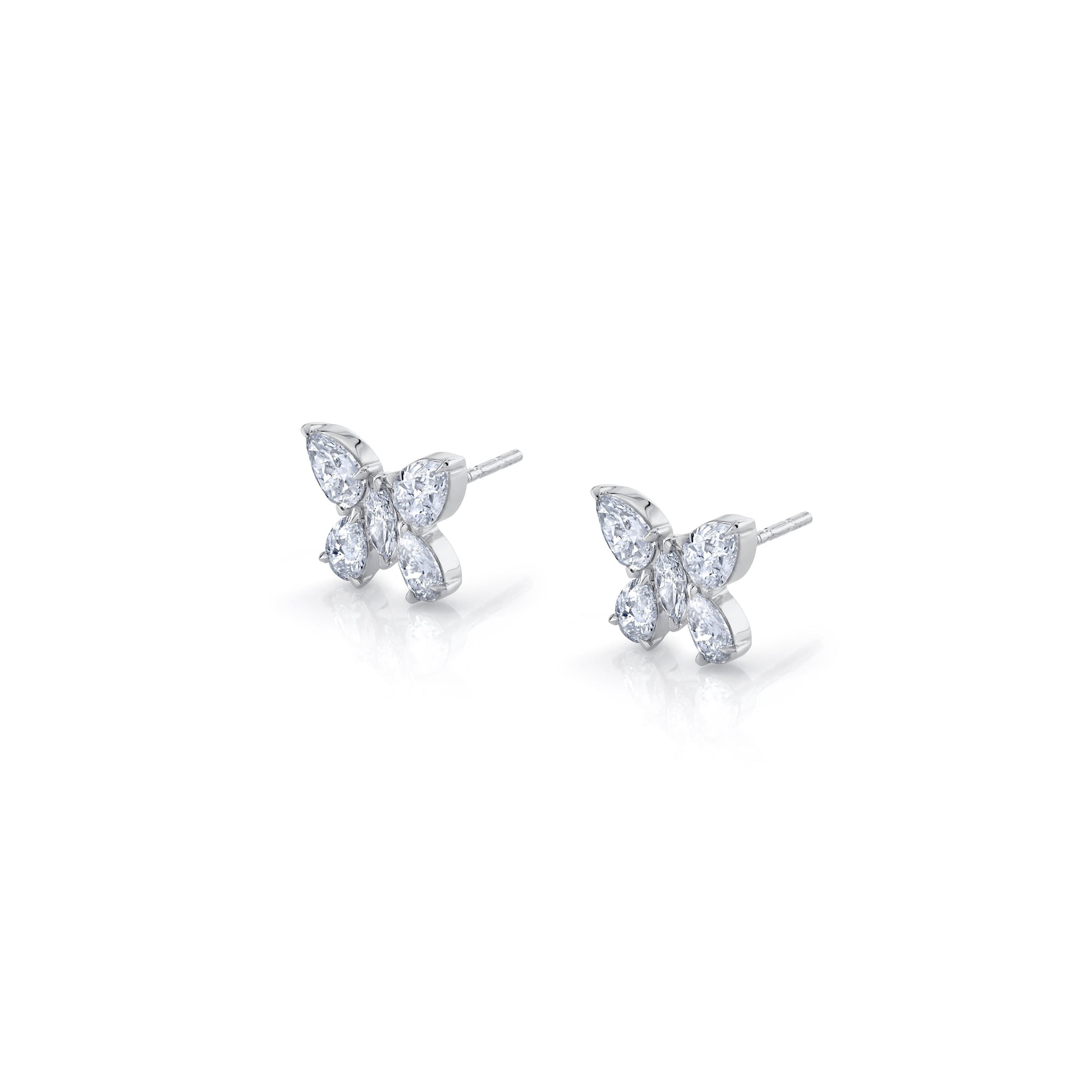 Montage Butterfly Stud Earrings