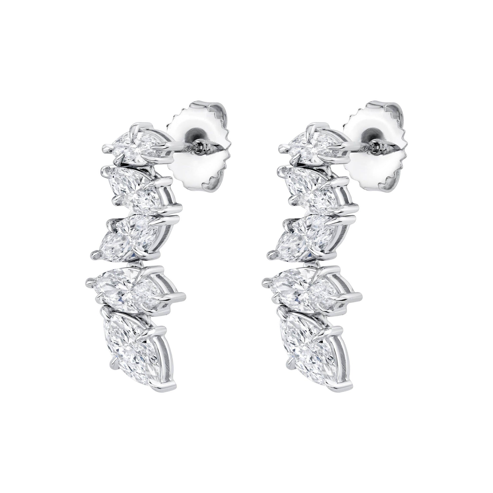 Montage Marquise Drop Earrings