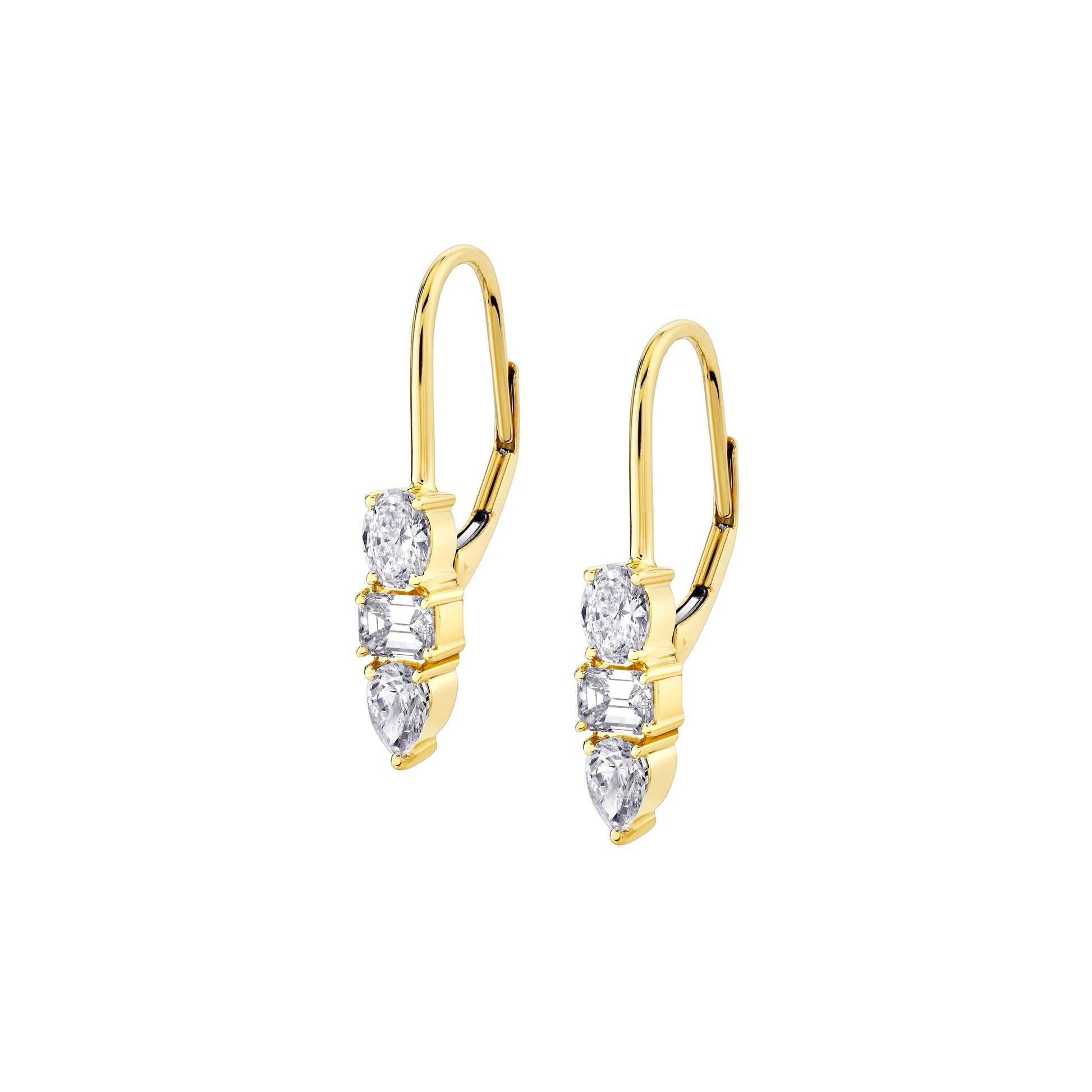 Montage 3 Drop Earrings