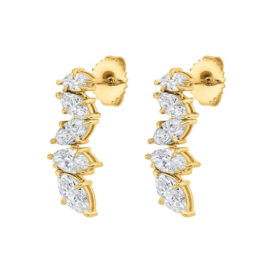 Montage Marquise Drop Earrings