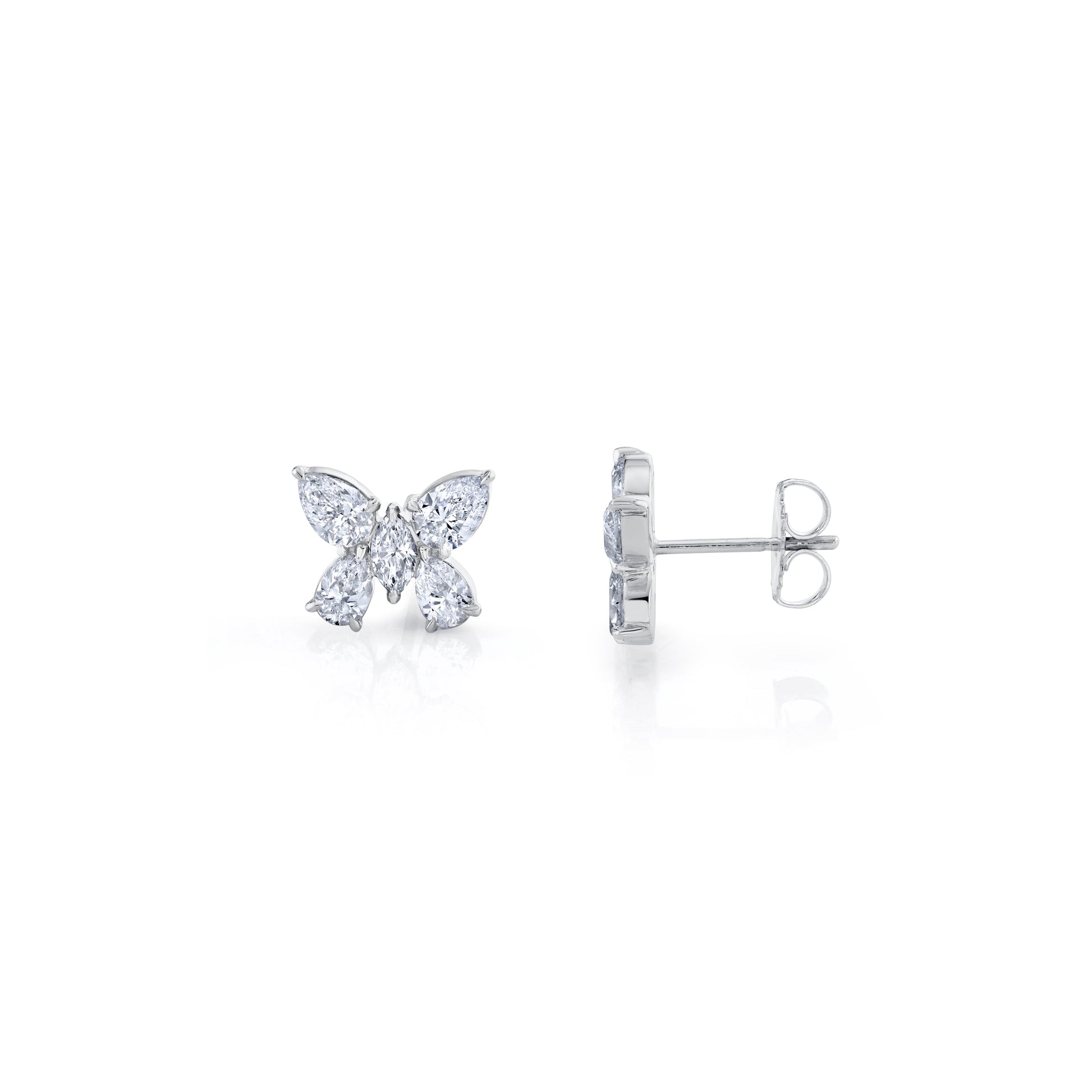Montage Butterfly Stud Earrings
