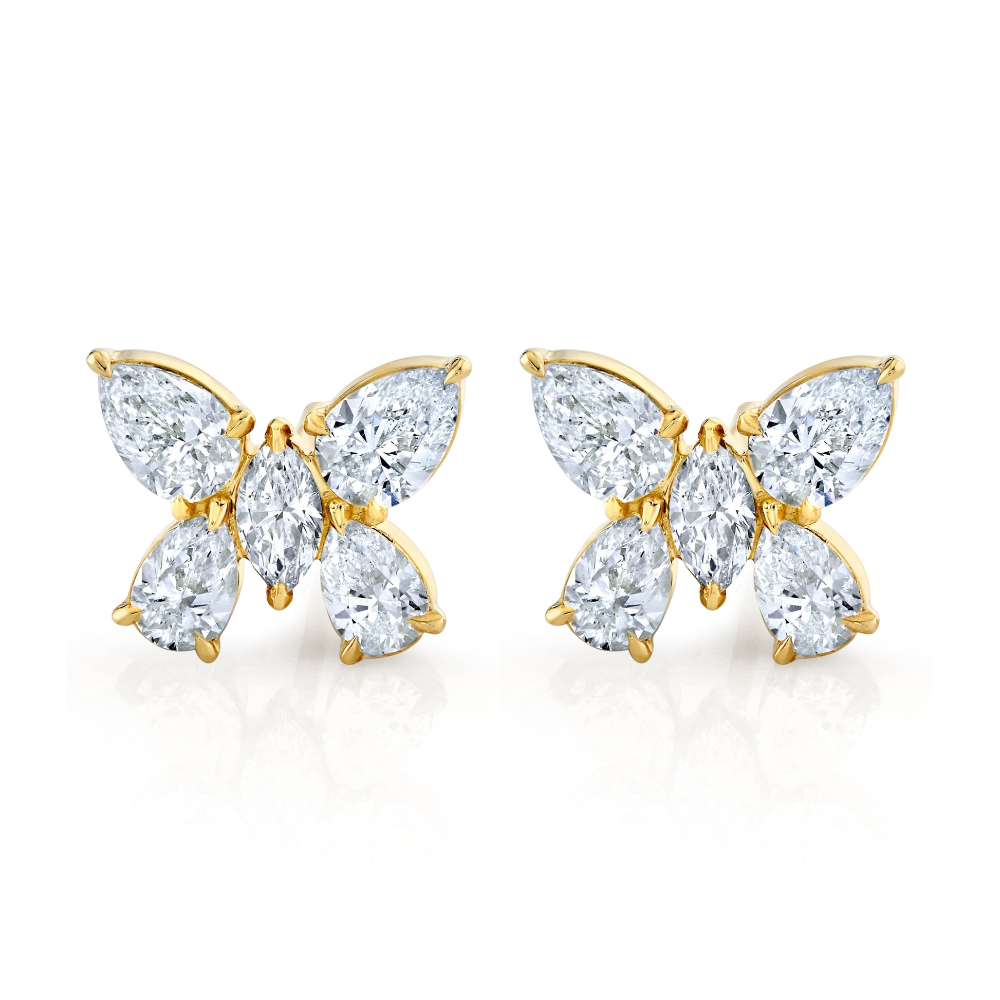 Montage Butterfly Stud Earrings