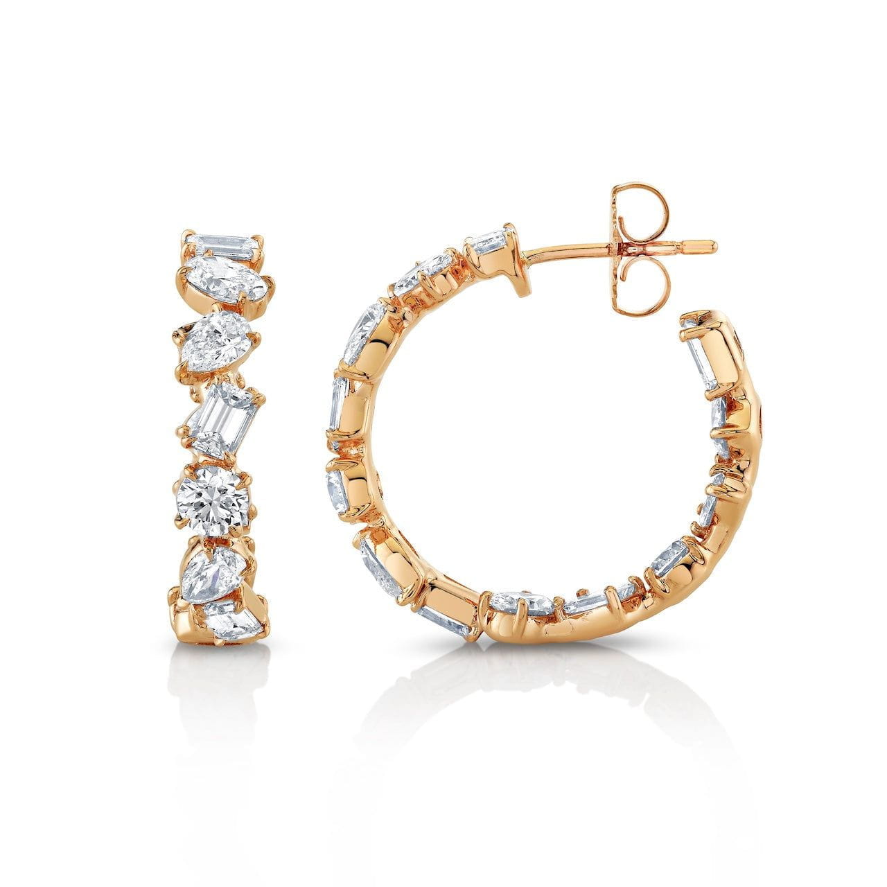Montage Hoop Earrings