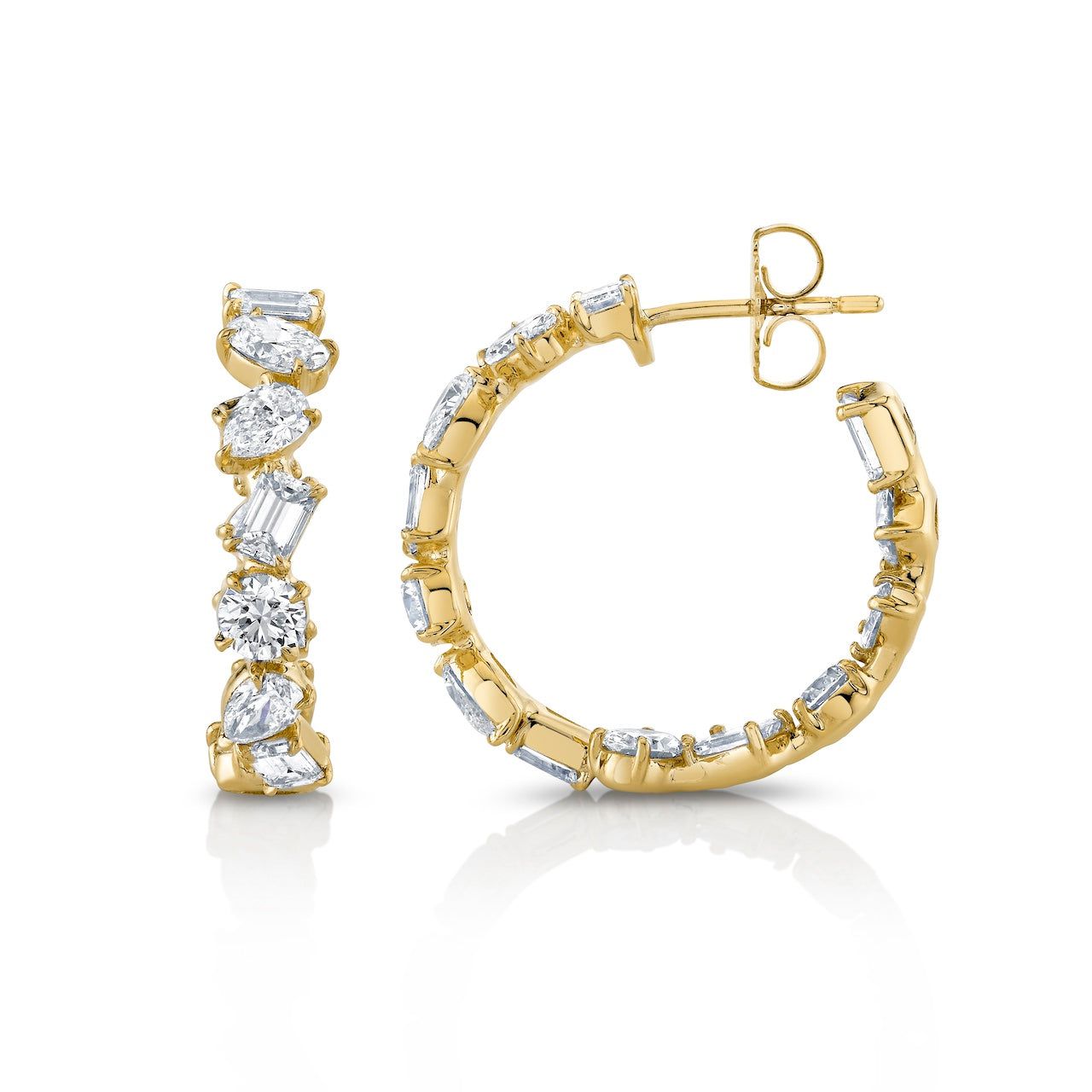 Montage Hoop Earrings