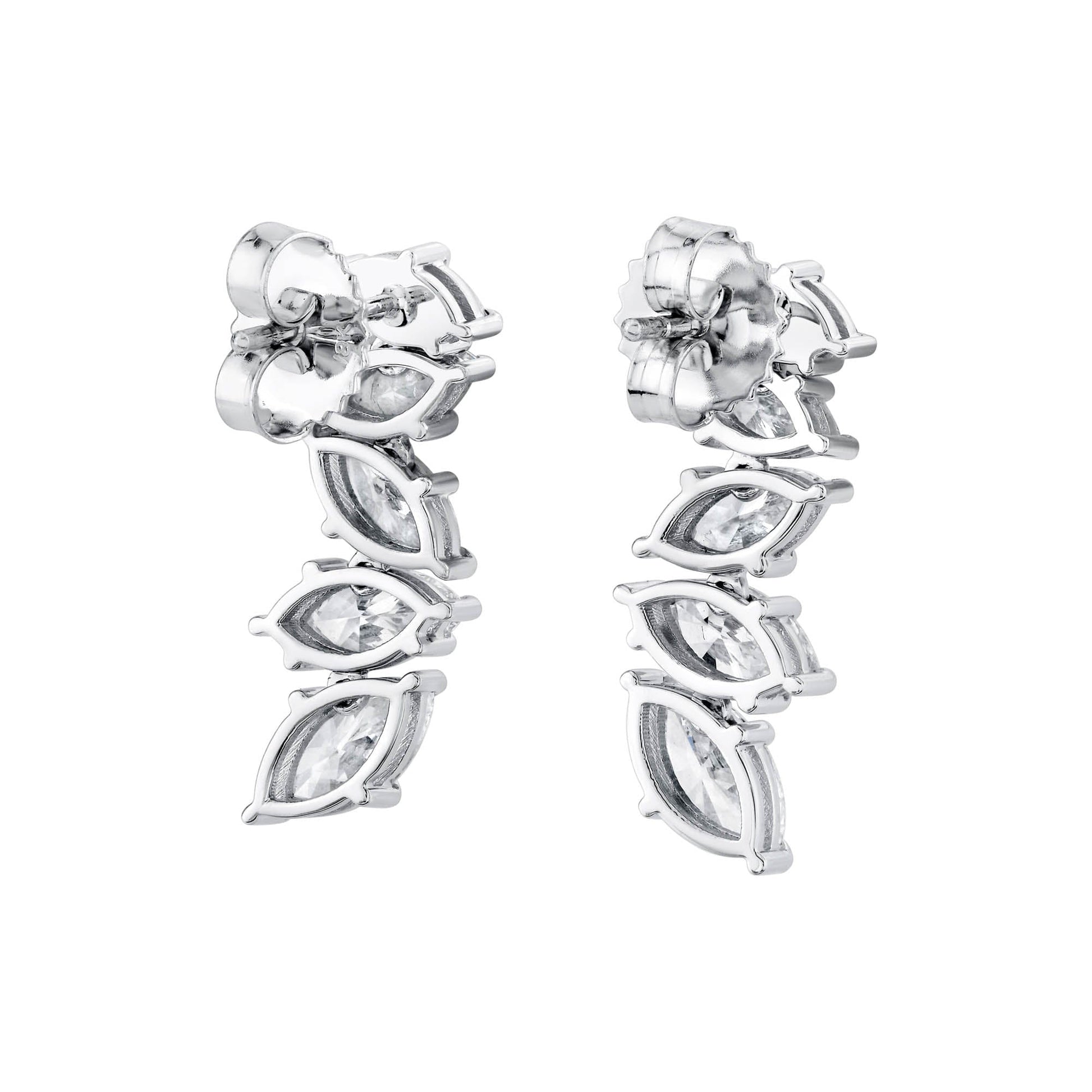 Montage Marquise Drop Earrings