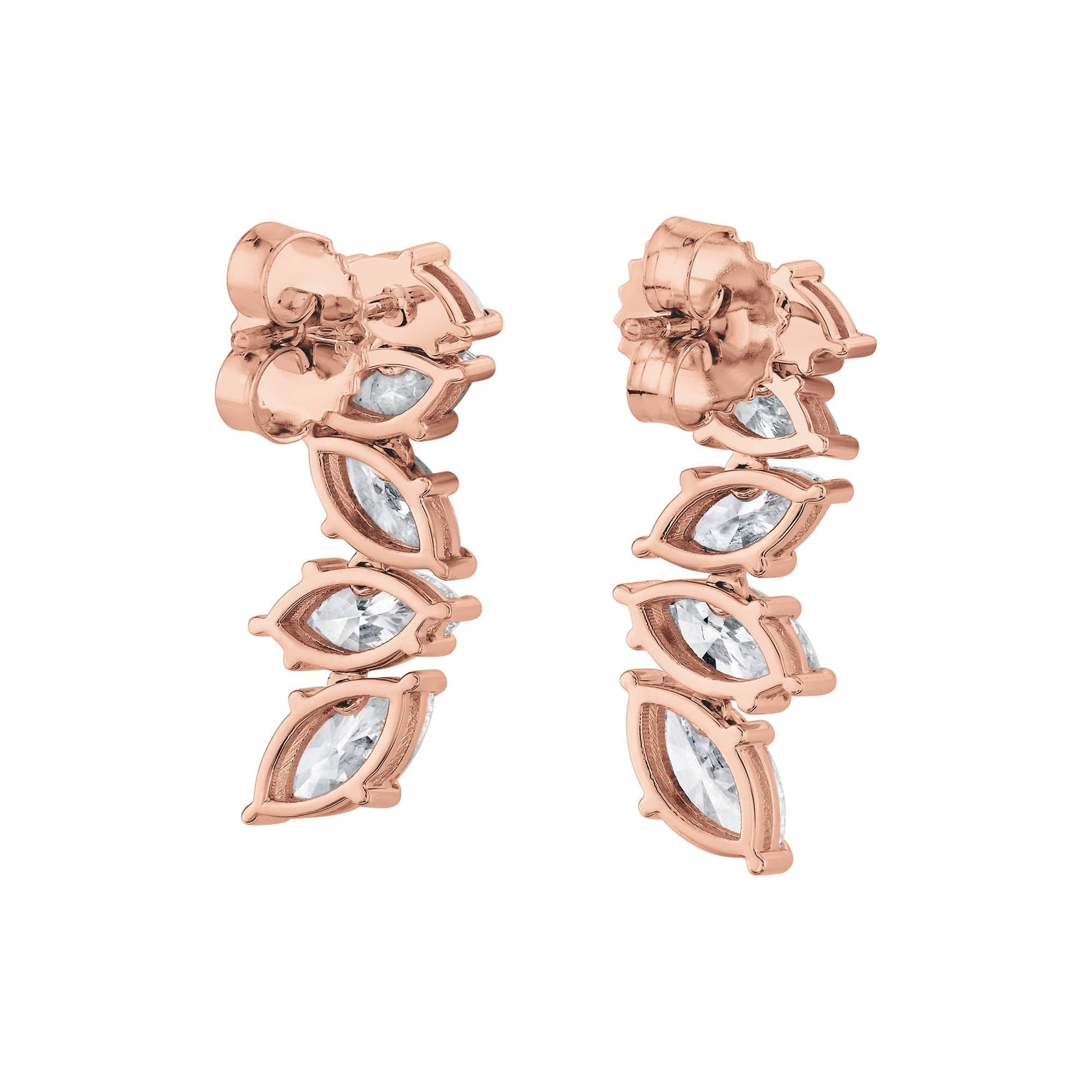 Montage Marquise Drop Earrings
