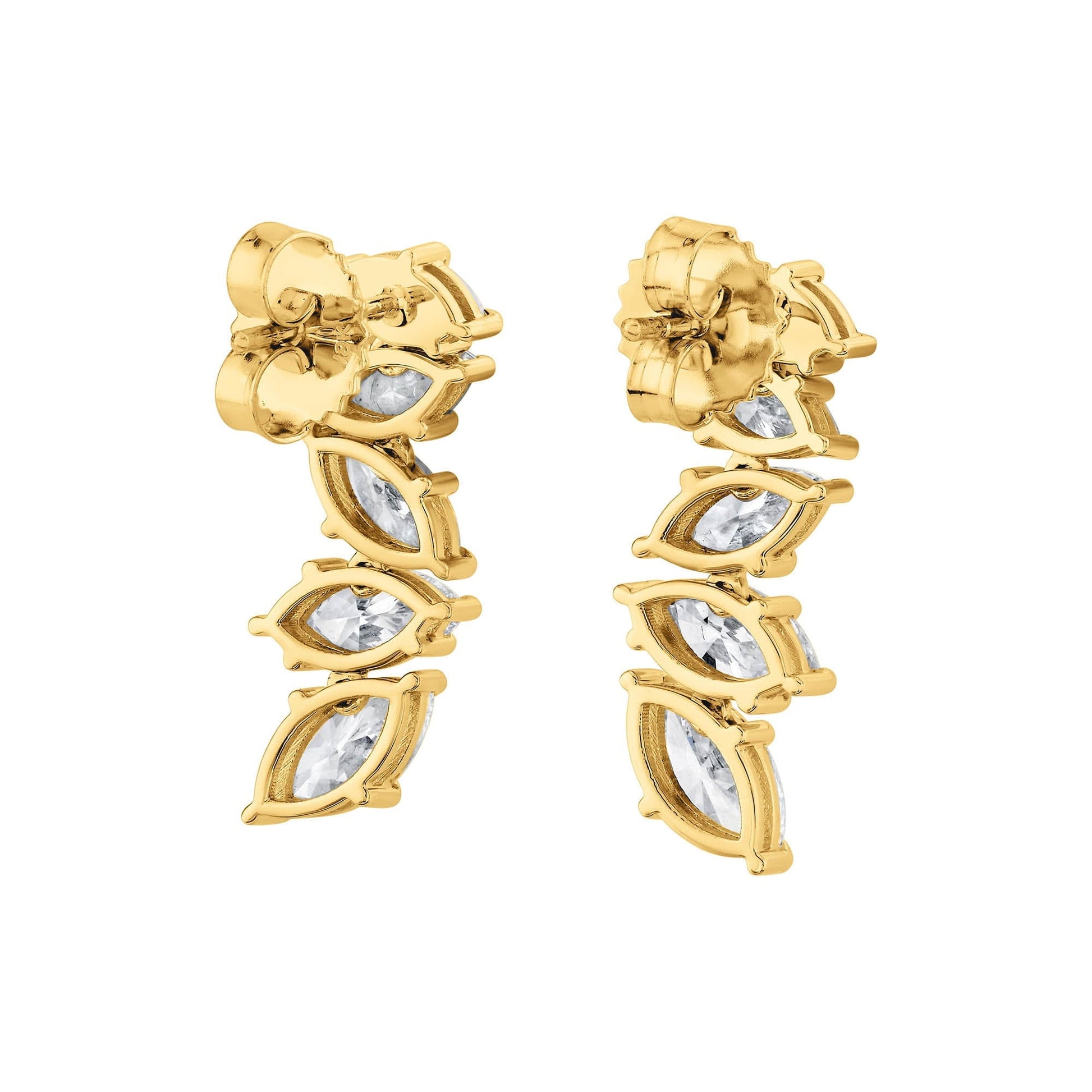 Montage Marquise Drop Earrings