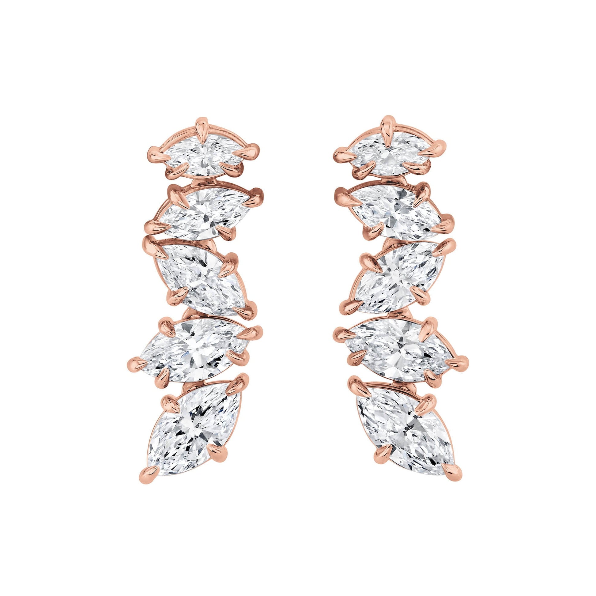 Montage Marquise Drop Earrings
