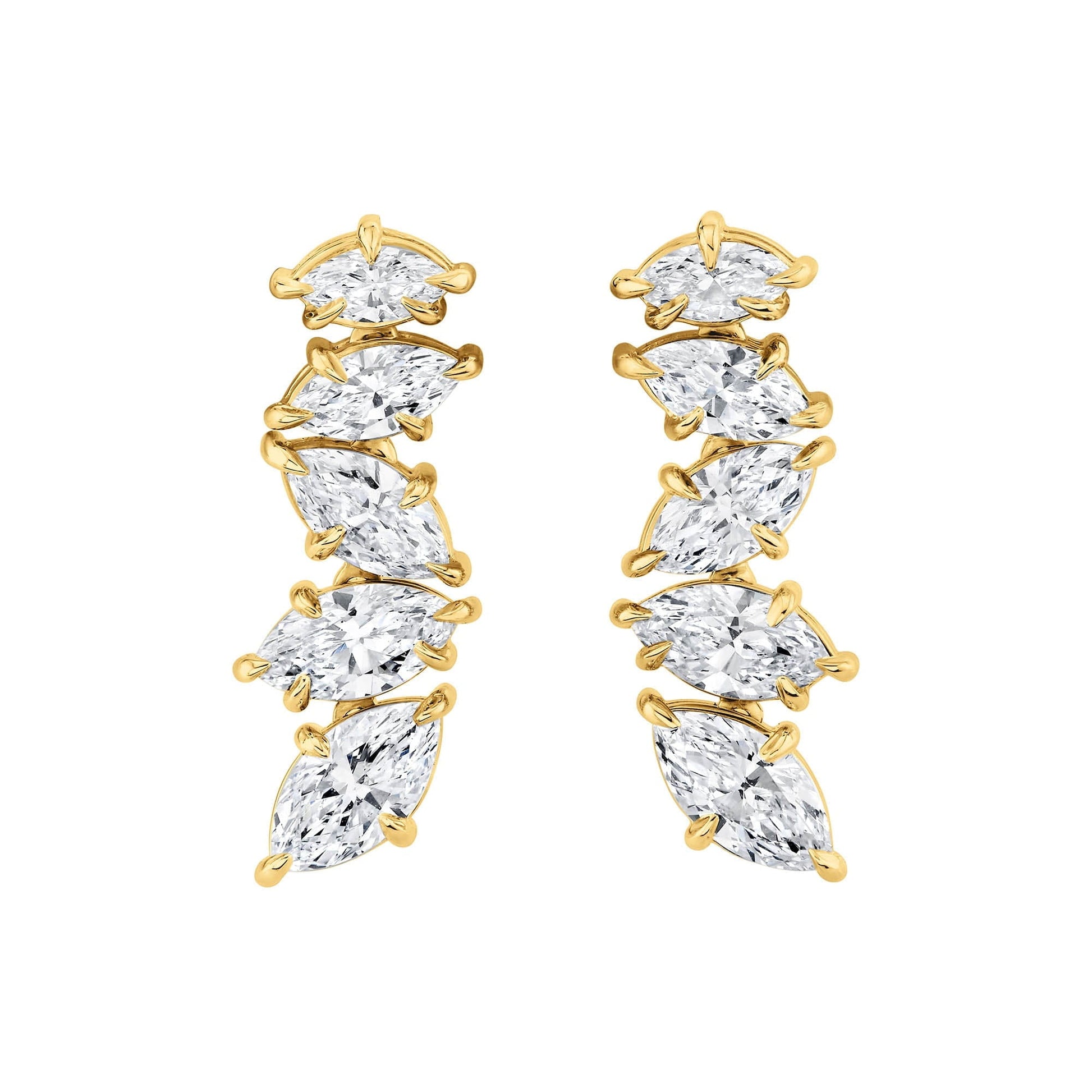 Montage Marquise Drop Earrings